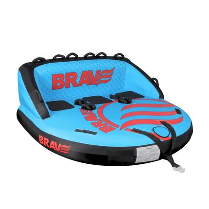 Aufblasbares BRAVE Schleppsofa für 3 Personen mit Rückenlehne