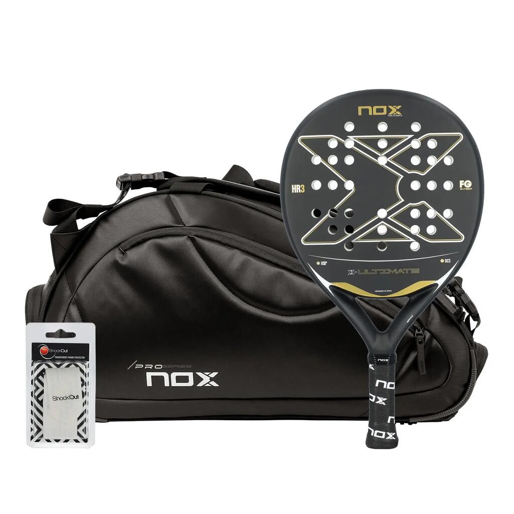 Pack Nox Ultimate Black Padel Bag Nox Pro Series