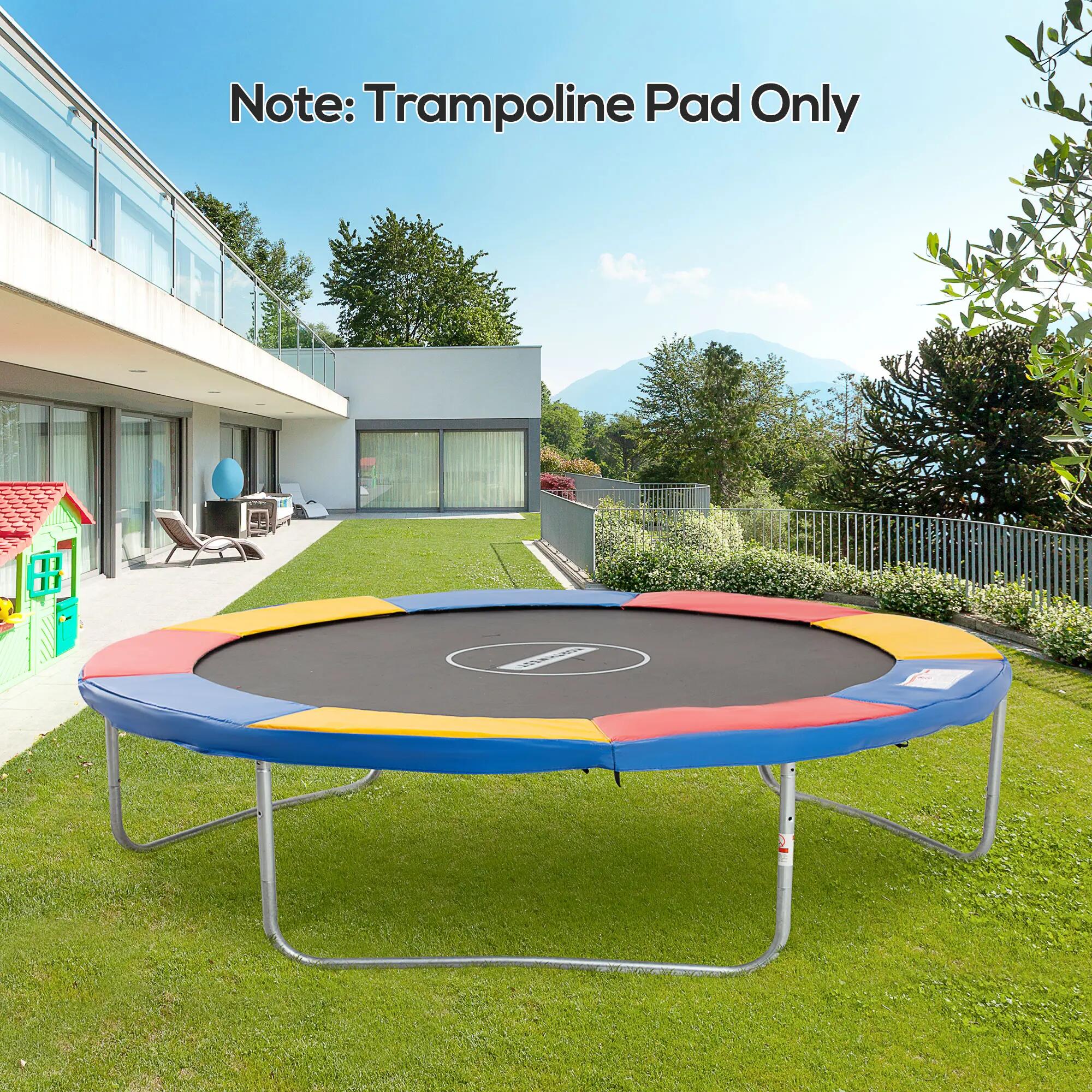 Coussin de protection trampoline - Forme physique et exercice - Multicolore 4/6