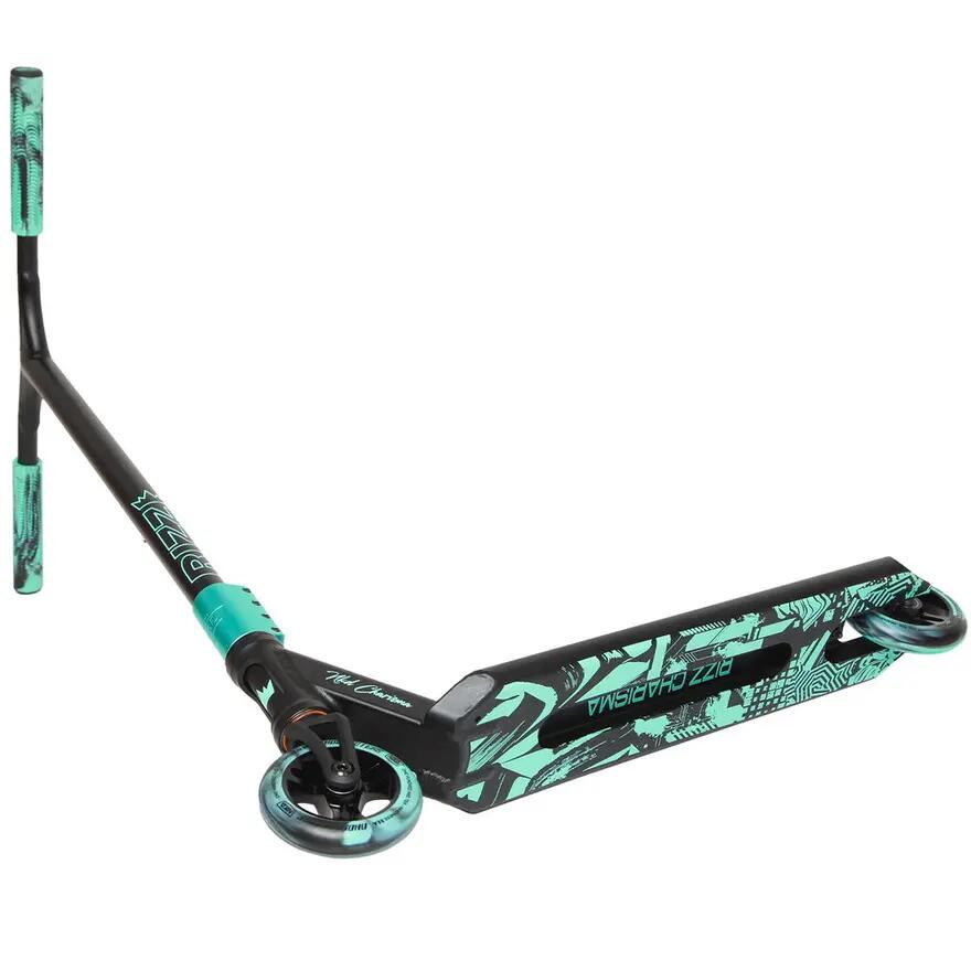 Stunt-Scooter RIZZ 81cm, schwarz-mint 2/2
