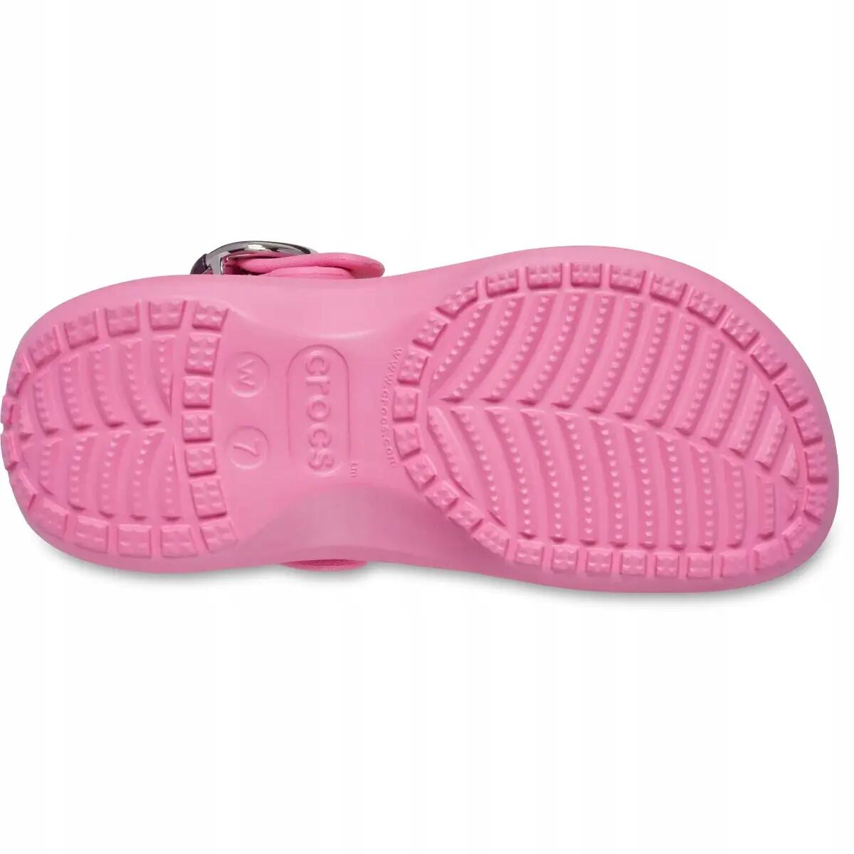 Felnőtt vízi klumpa puha talpú Crocs Classic Platform Dipped Buckle Clog 4/6