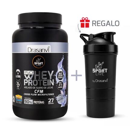 Whey Protein Isolate Sport Live - Cookies and Cream - 800Gr - DRASANVI