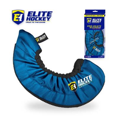 Elite hockey pro-skate guard elektrisch blauw, senior xl 10-13 accessoire