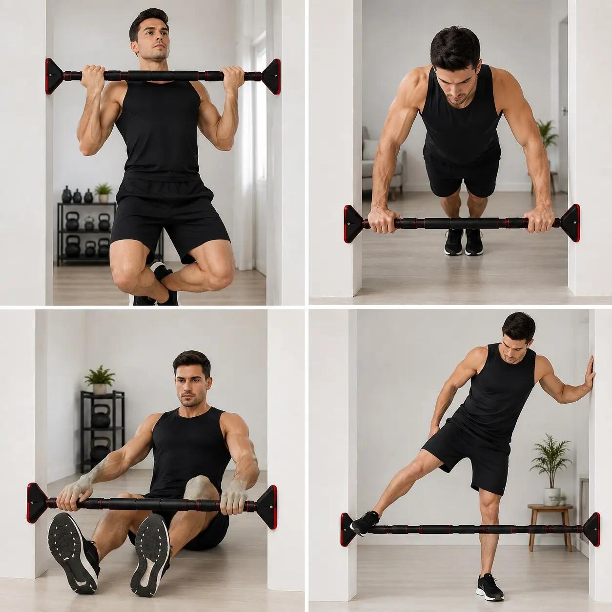 Drążek rozporowy do podciągania UNDERFIT PRO 73-100 cm 6/6