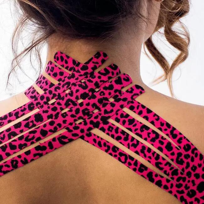Unisexe Fitness Tape de sport élastique Léopard CureTape 2/2