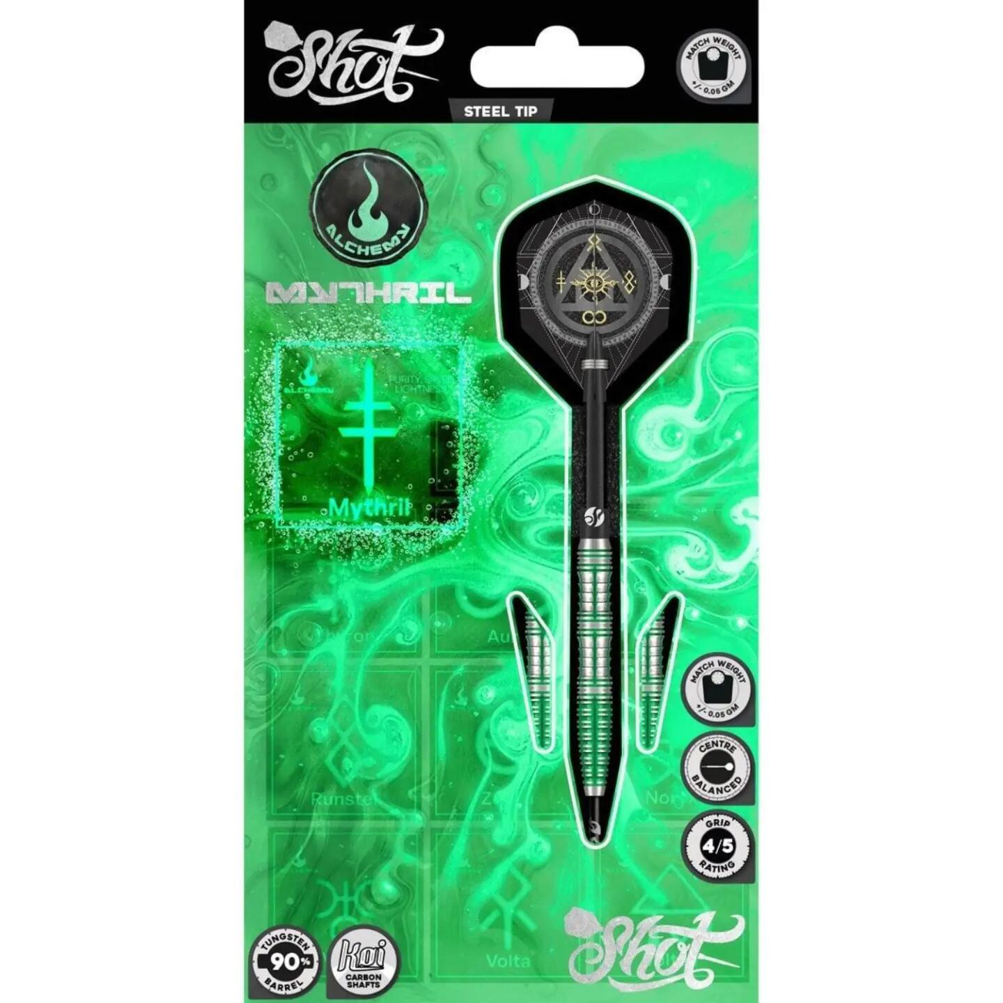 Mythril 90% Tungsten Dartpijlen 6/6