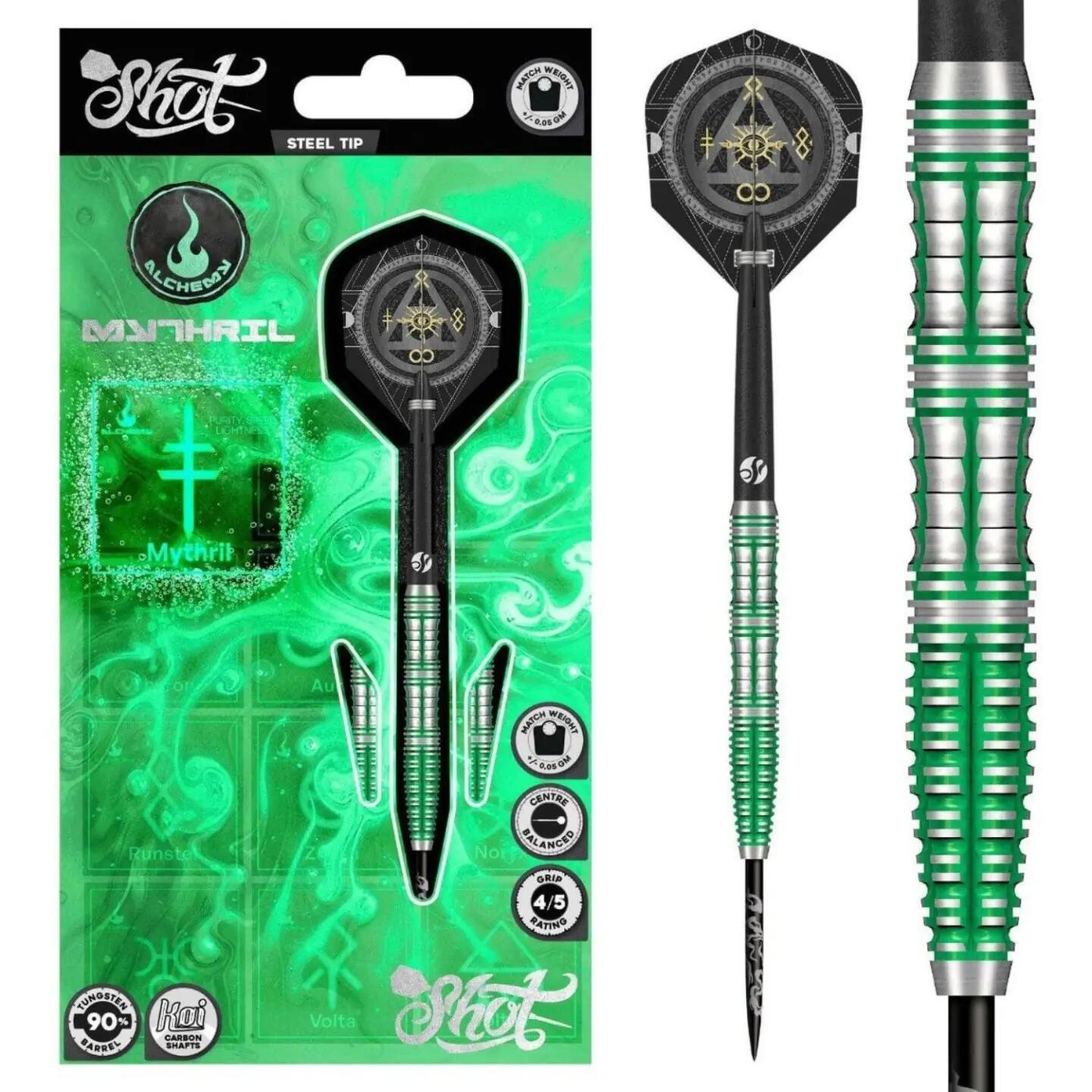 Mythril 90% Tungsten Dartpijlen 2/6
