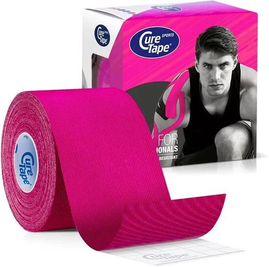 Unisexe Fitness Tape de sport imperméable Rose CureTape