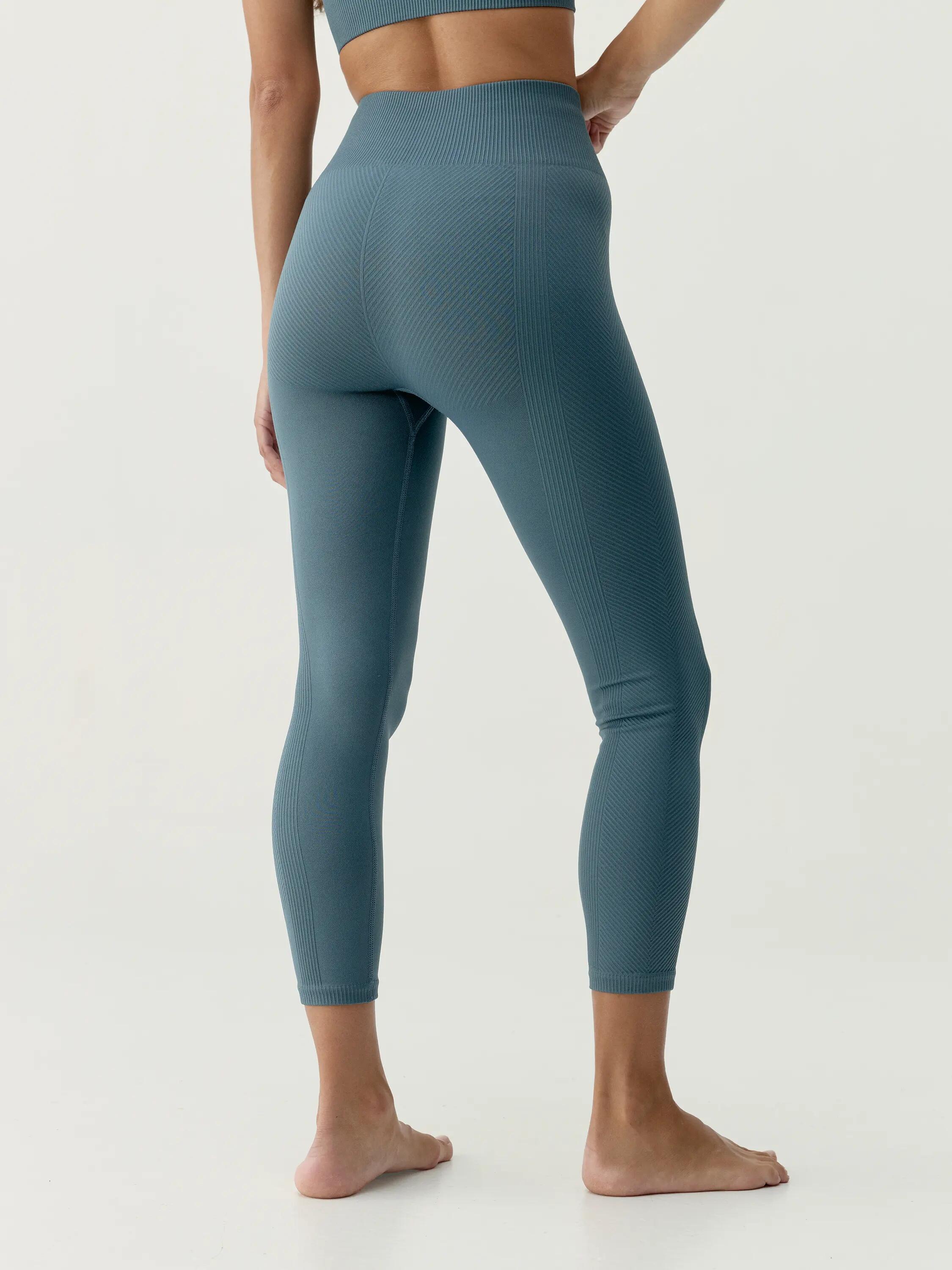 Mallas deportivas de mujer Idara Sin costuras largo cintura alta 2/8