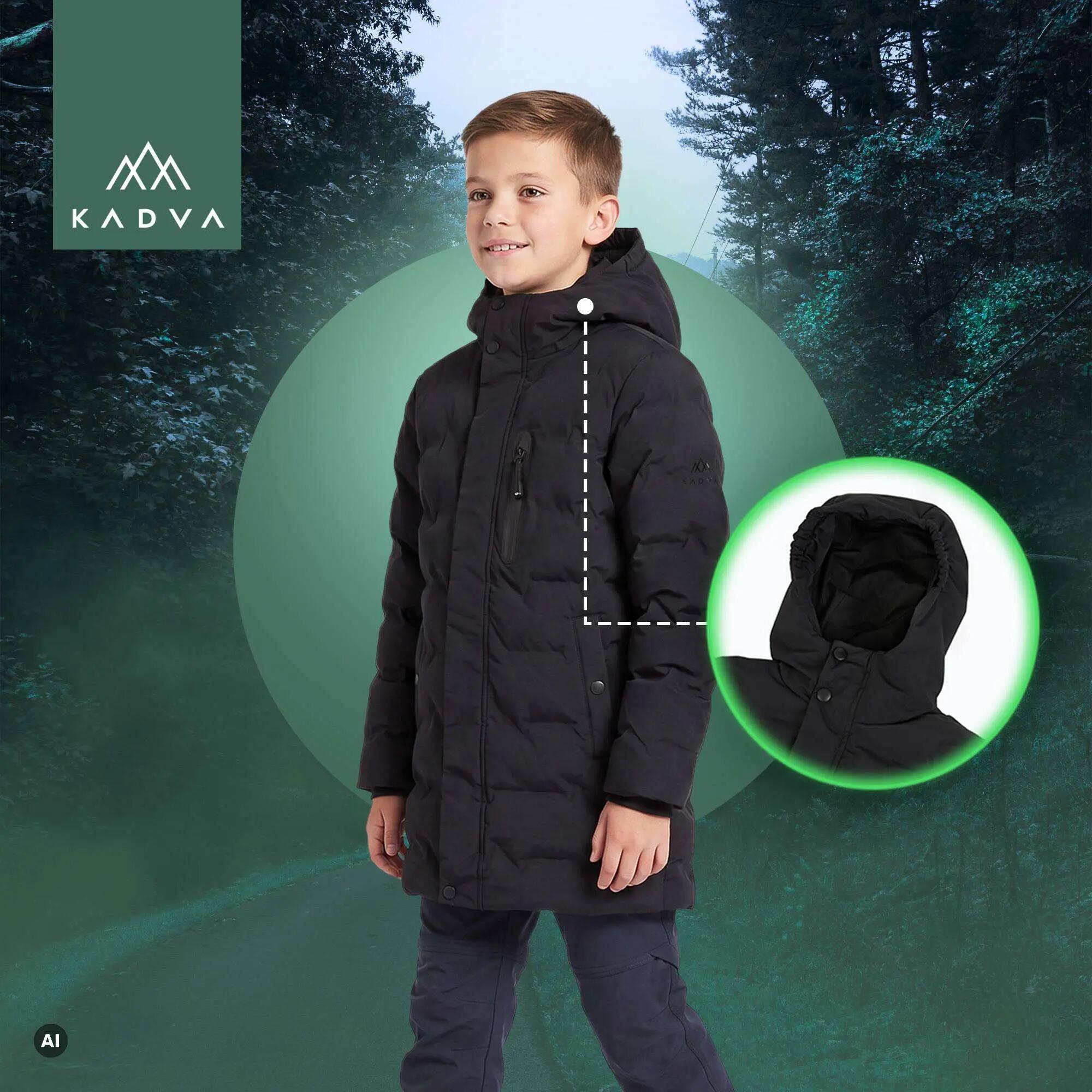 Kinder-Daunenjacke KADVA City Alpine JR 3/7