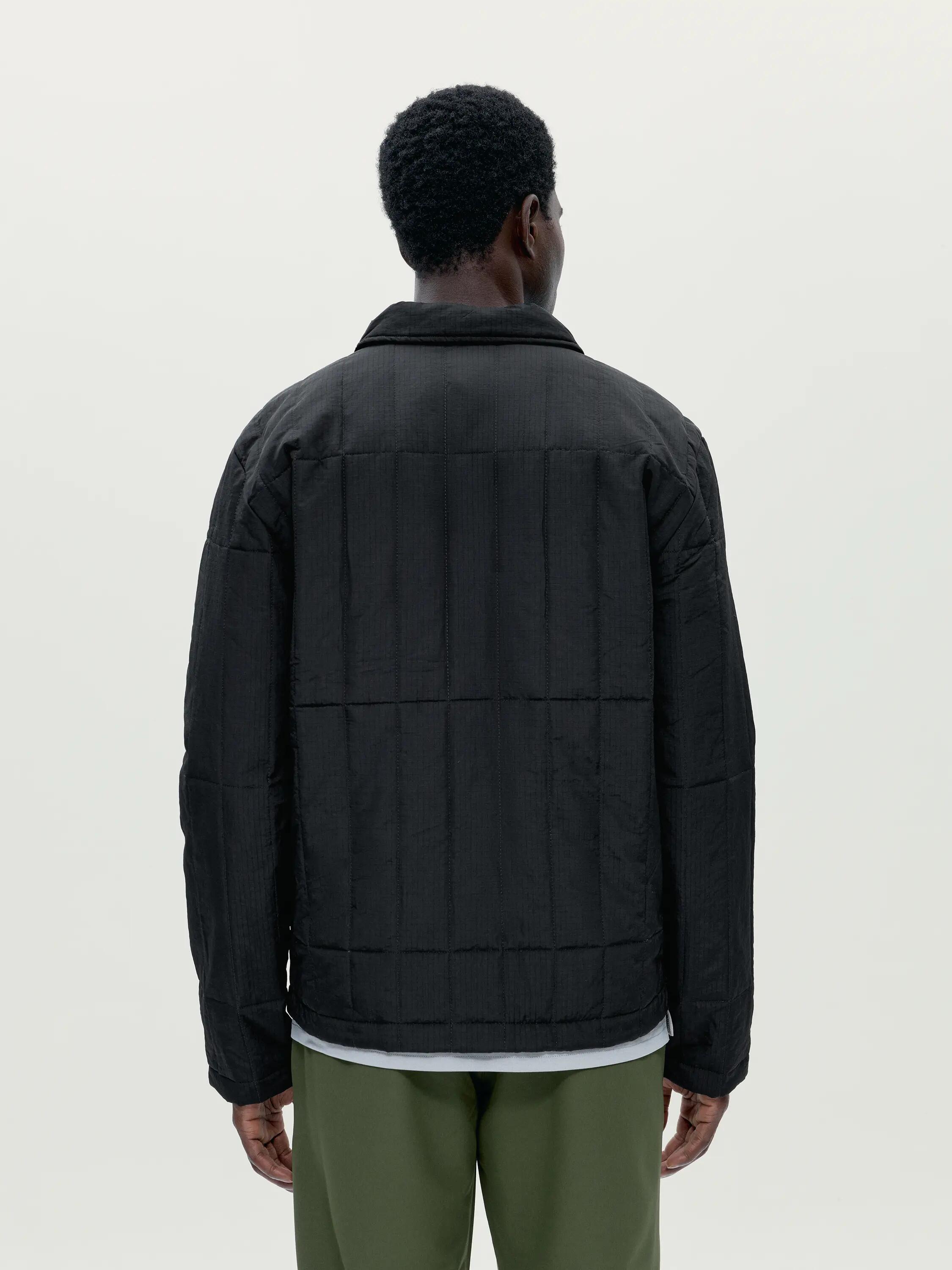Cappotto sportivo uomo Misuri Tatto morbido chiusura con zip 3/8