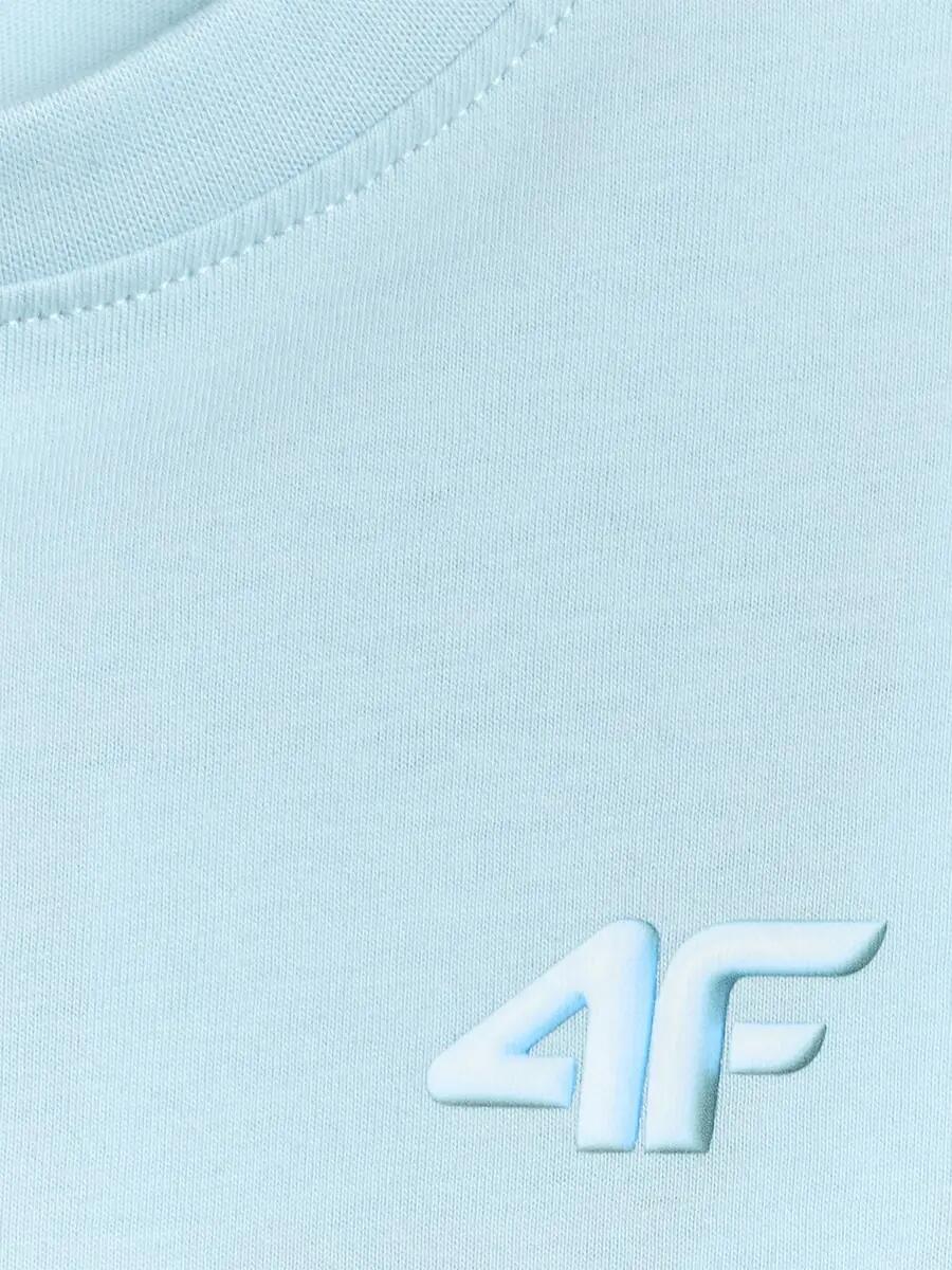 T-shirt loose gładki dziewczęcy 4F 4FJRSS26TTSHF3984 6/6