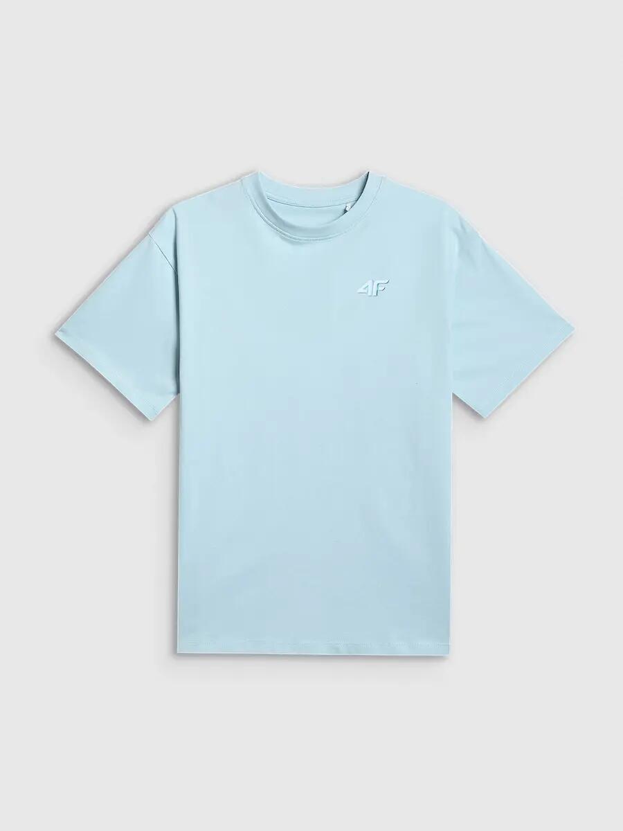 T-shirt loose gładki dziewczęcy 4F 4FJRSS26TTSHF3984 5/6