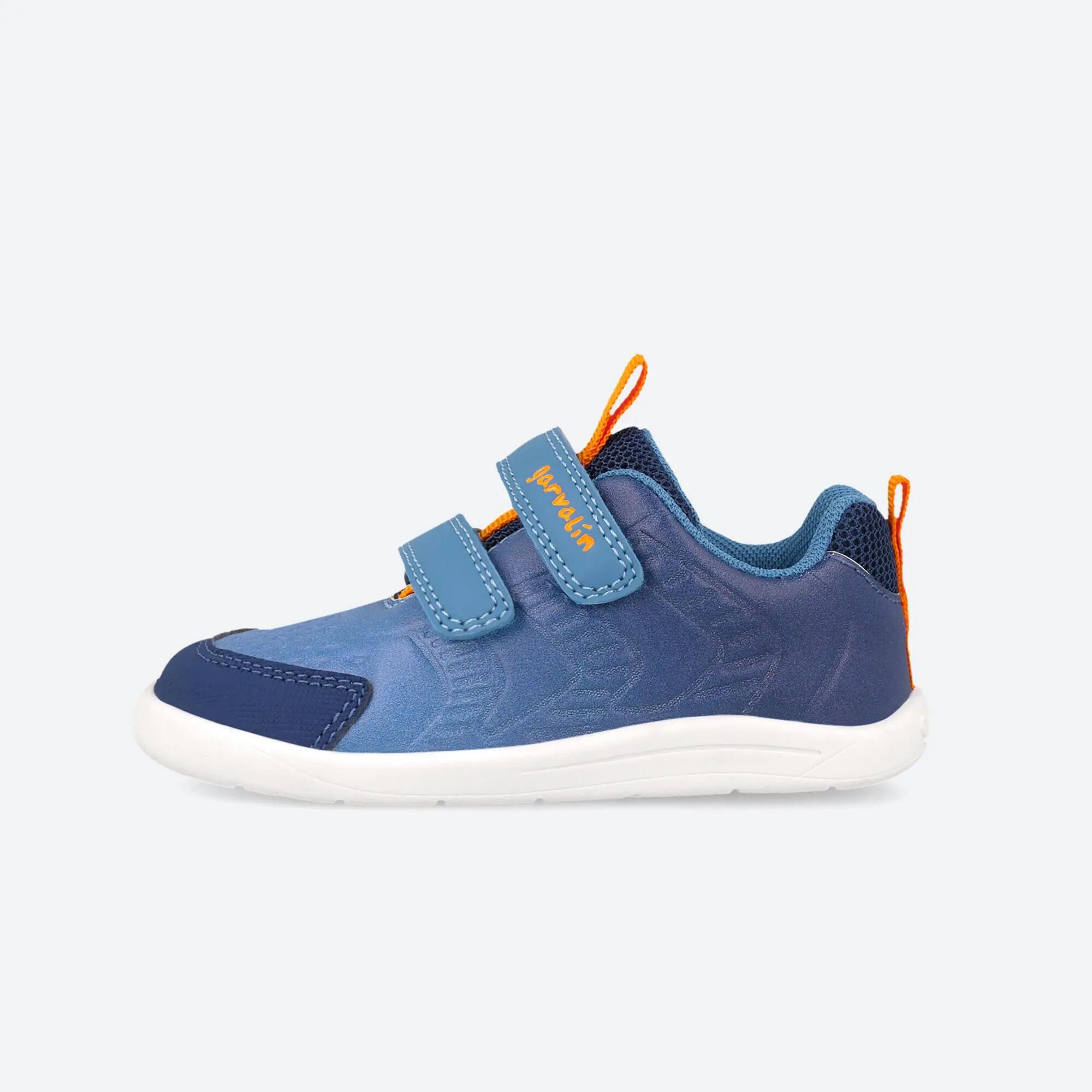 Zapatilla barefoot  Menino Garvalín 261326A Azul Fecho Adesivo 5/6