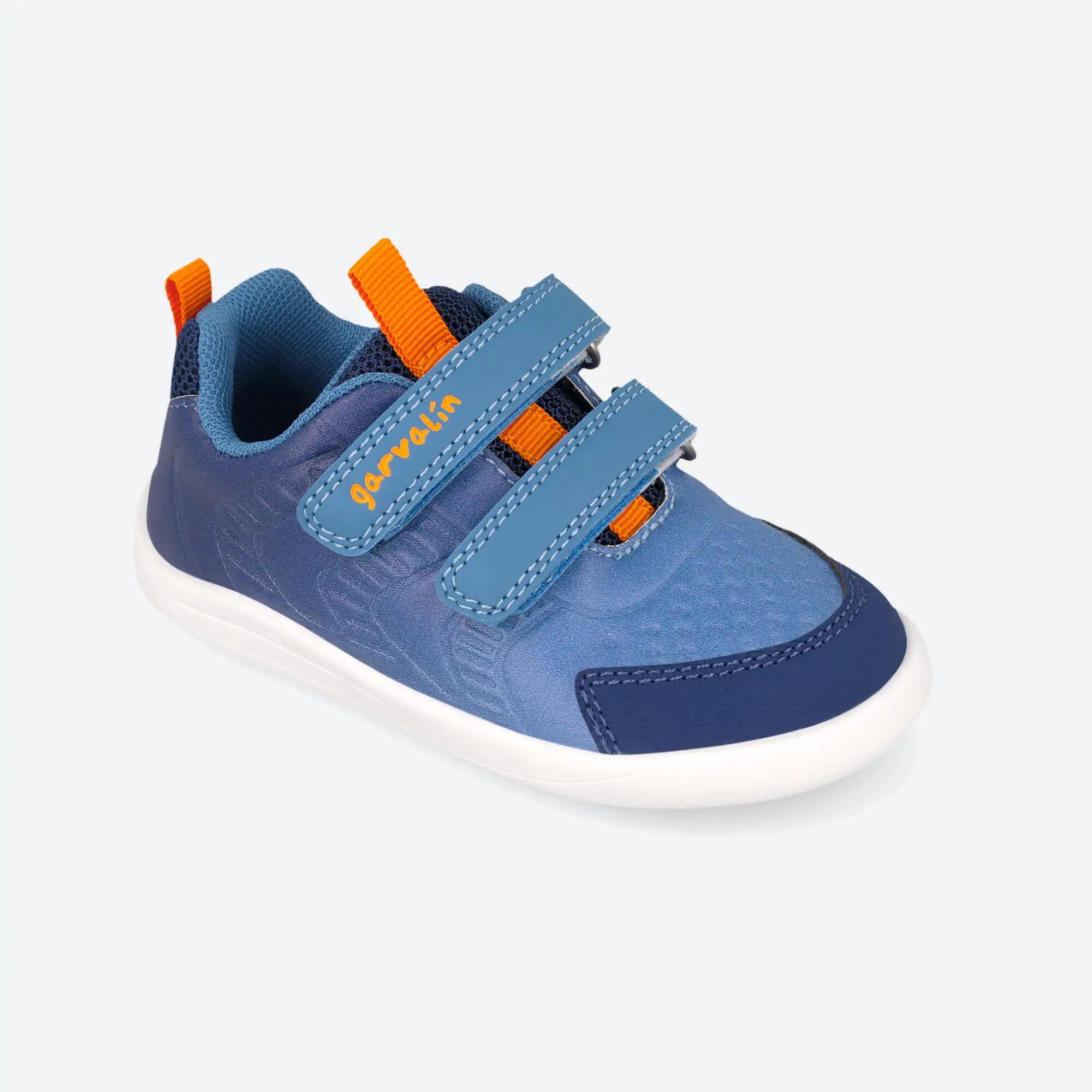 Zapatilla barefoot  Menino Garvalín 261326A Azul Fecho Adesivo 4/6