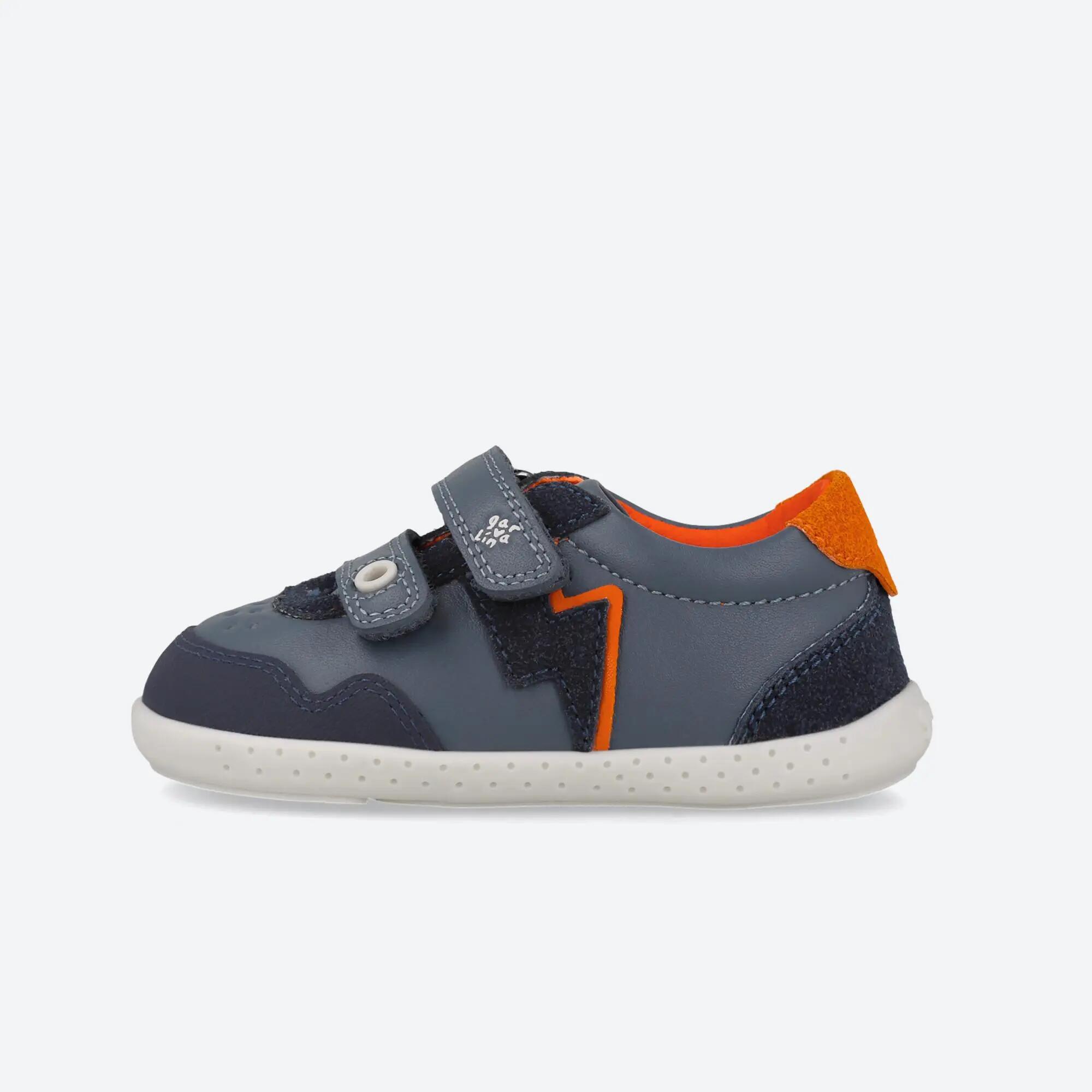 Zapatilla barefoot  Niño Garvalín 261307A Azul marino Cierre adherente 5/6