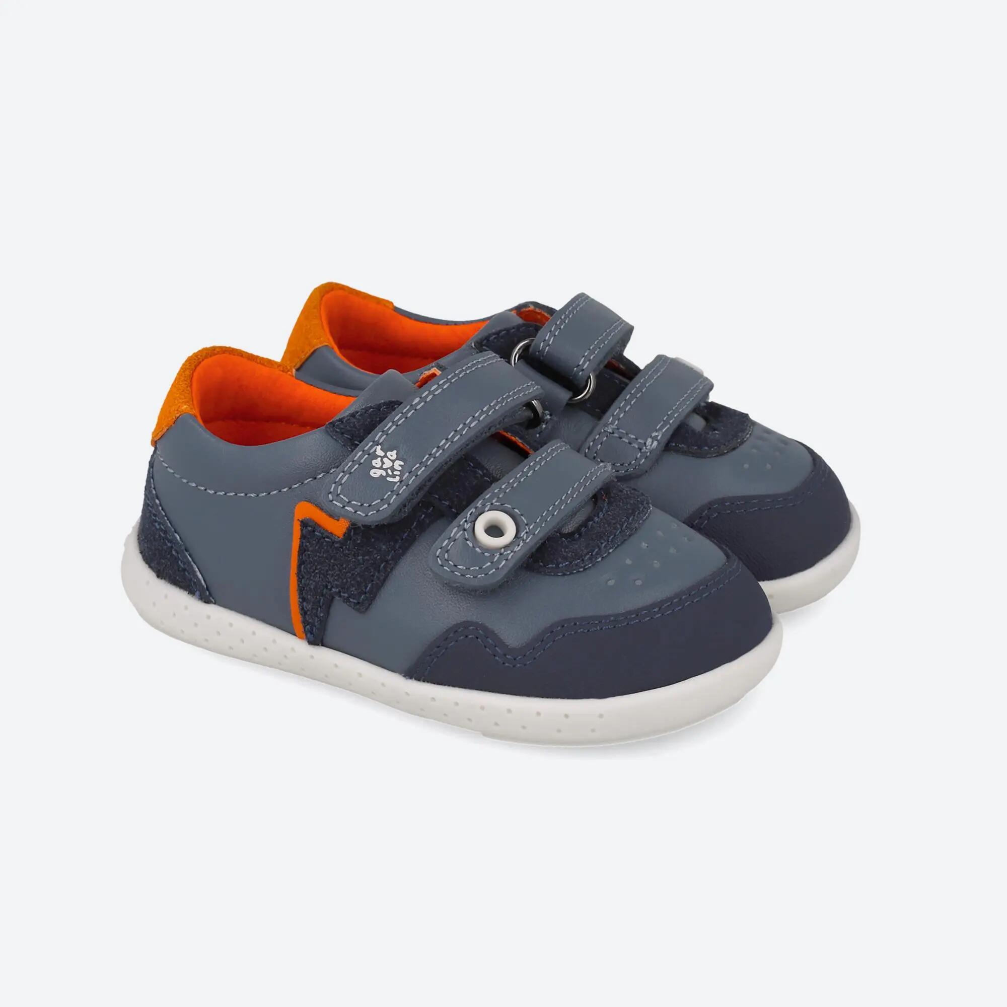 Zapatilla barefoot  Niño Garvalín 261307A Azul marino Cierre adherente 2/6