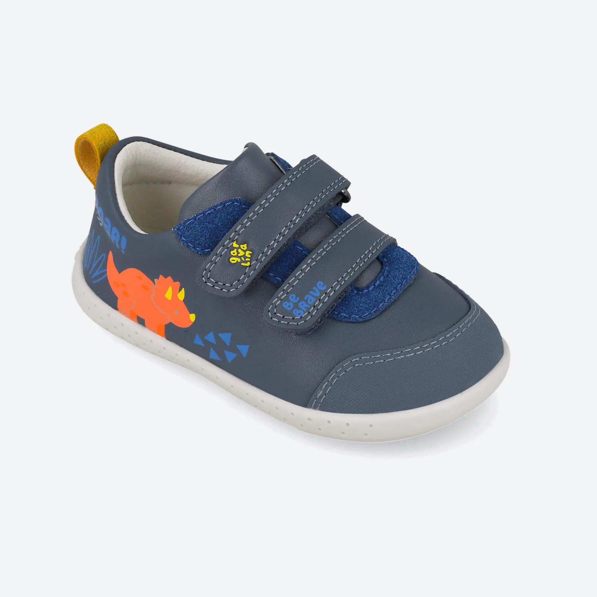 Zapatilla barefoot  Niño Garvalín 261308A Azul marino Cierre adherente 4/6