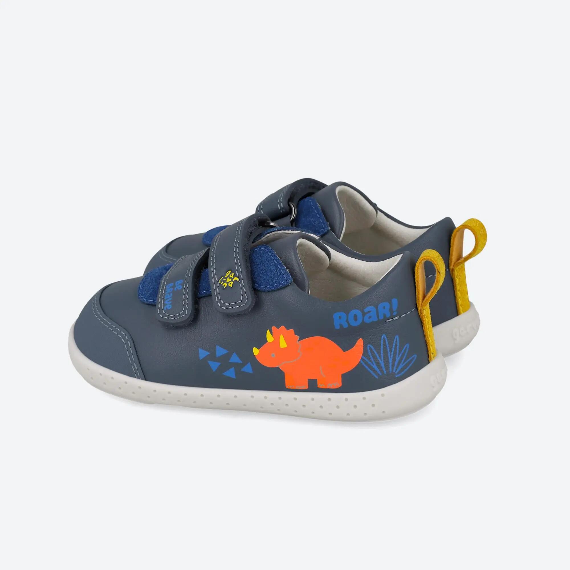 Zapatilla barefoot  Niño Garvalín 261308A Azul marino Cierre adherente 3/6
