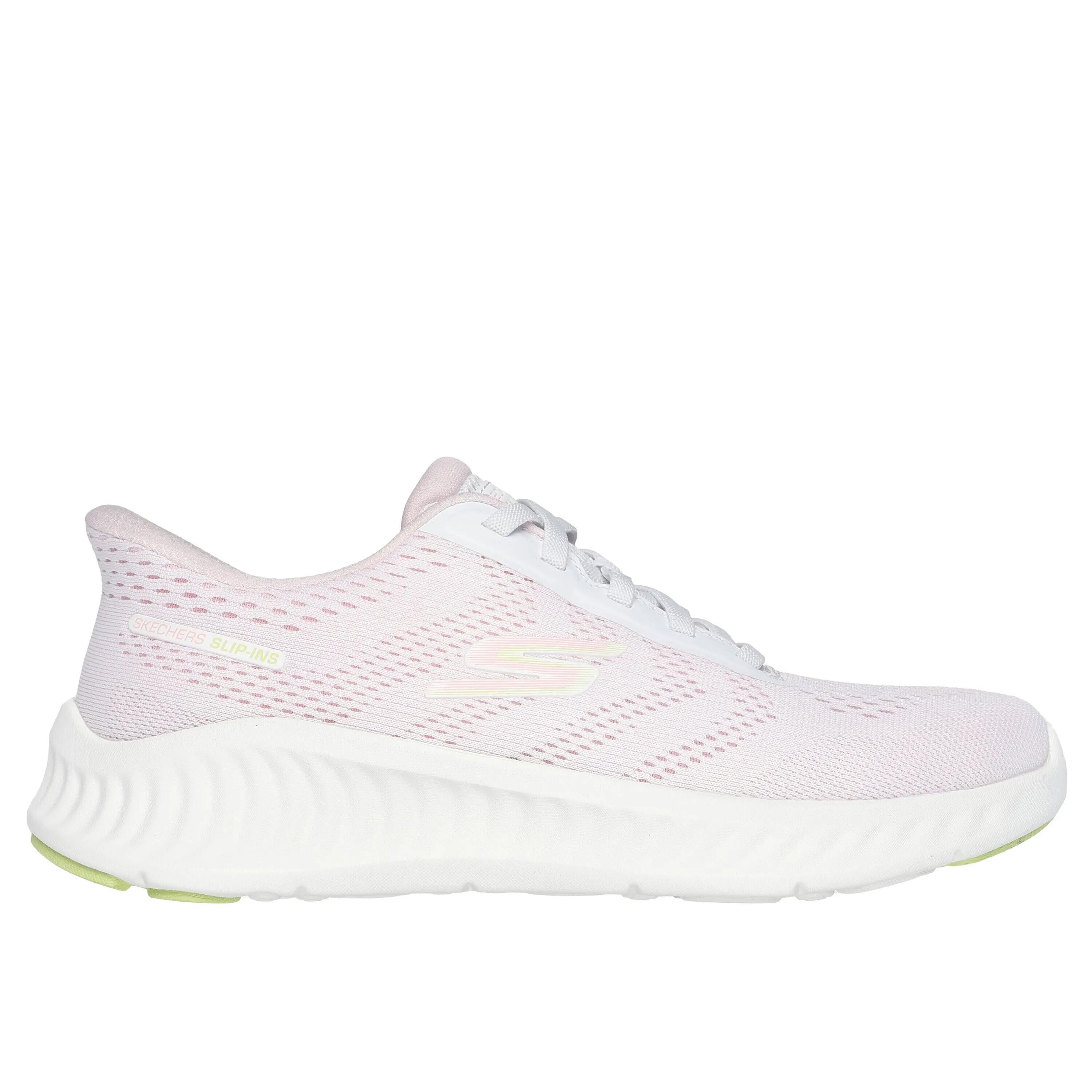 Skechers Damen 125643 WPK Sneaker Low Kunststoff (Synthetik) in weiß 2/4