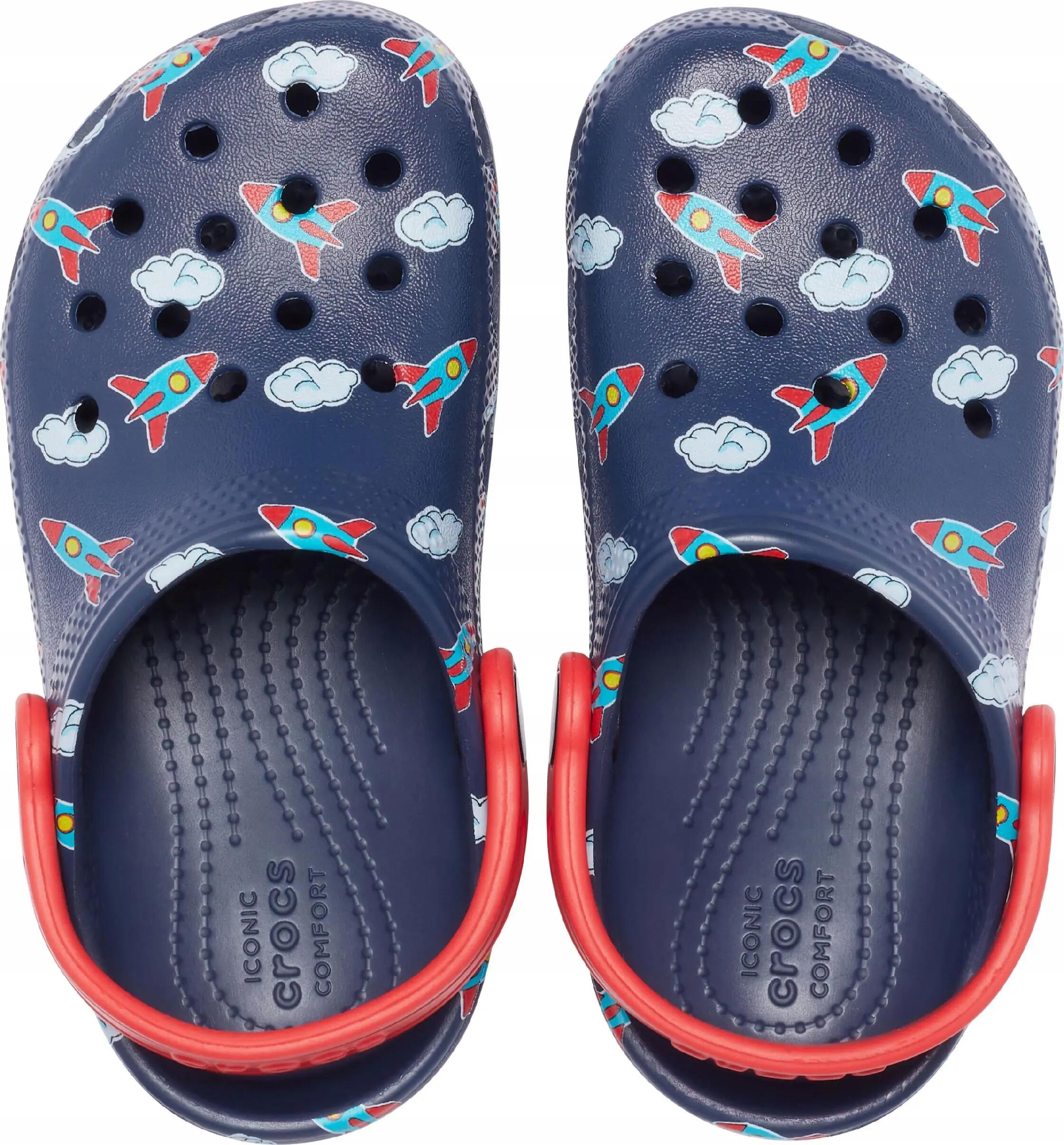 Chodaki Dla Dzieci Crocs Classic Toddler Printed Clog 6/6