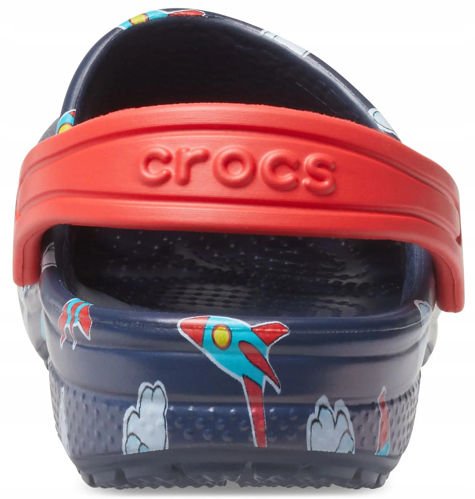 Chodaki Dla Dzieci Crocs Classic Toddler Printed Clog 5/6