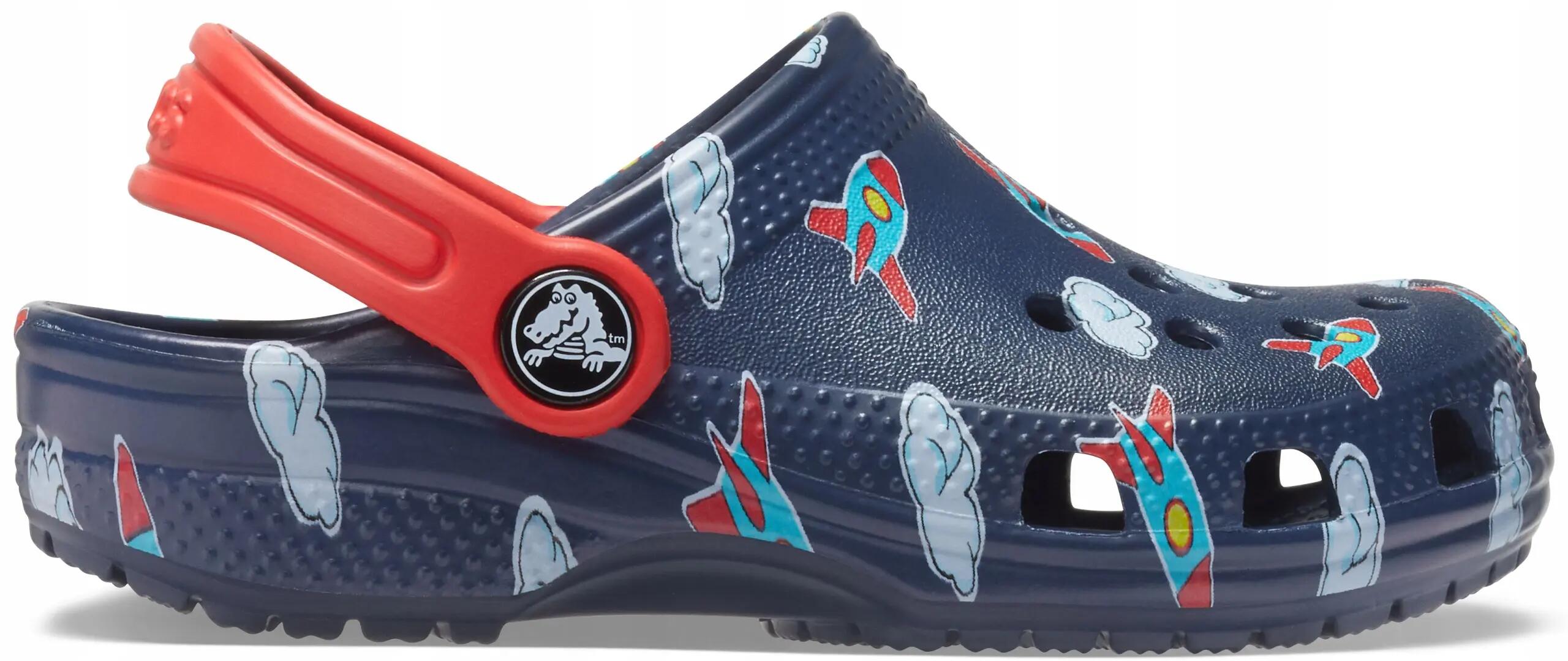 Chodaki Dla Dzieci Crocs Classic Toddler Printed Clog 3/6
