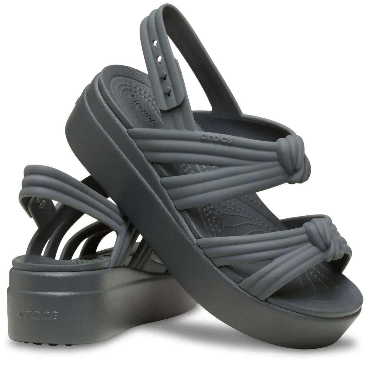Sandały Dla Dorosłych Crocs Brooklyn Knot Low Wedge Sandal 2/6