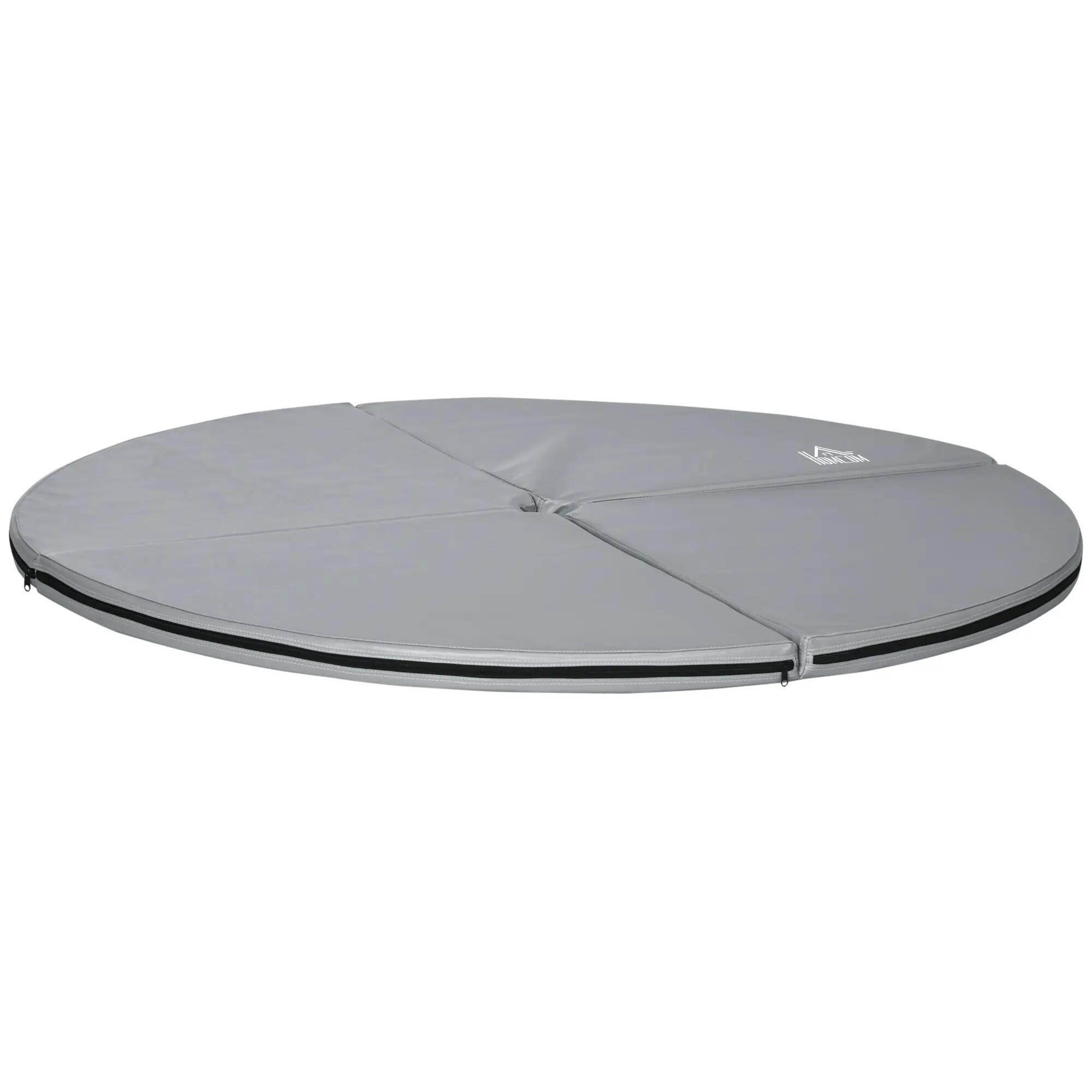 Tapis de pole dance - Fitness - Unisexe - Pliable, épaisseur 5 cm - Gris 2/6