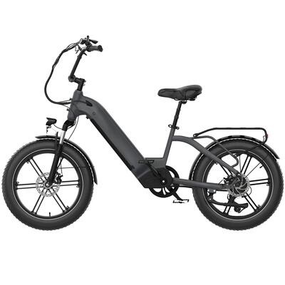 Elektrische fatbike 20x4.0, 48v 15,6ah accu, lage instap,7 versnellingen,r6