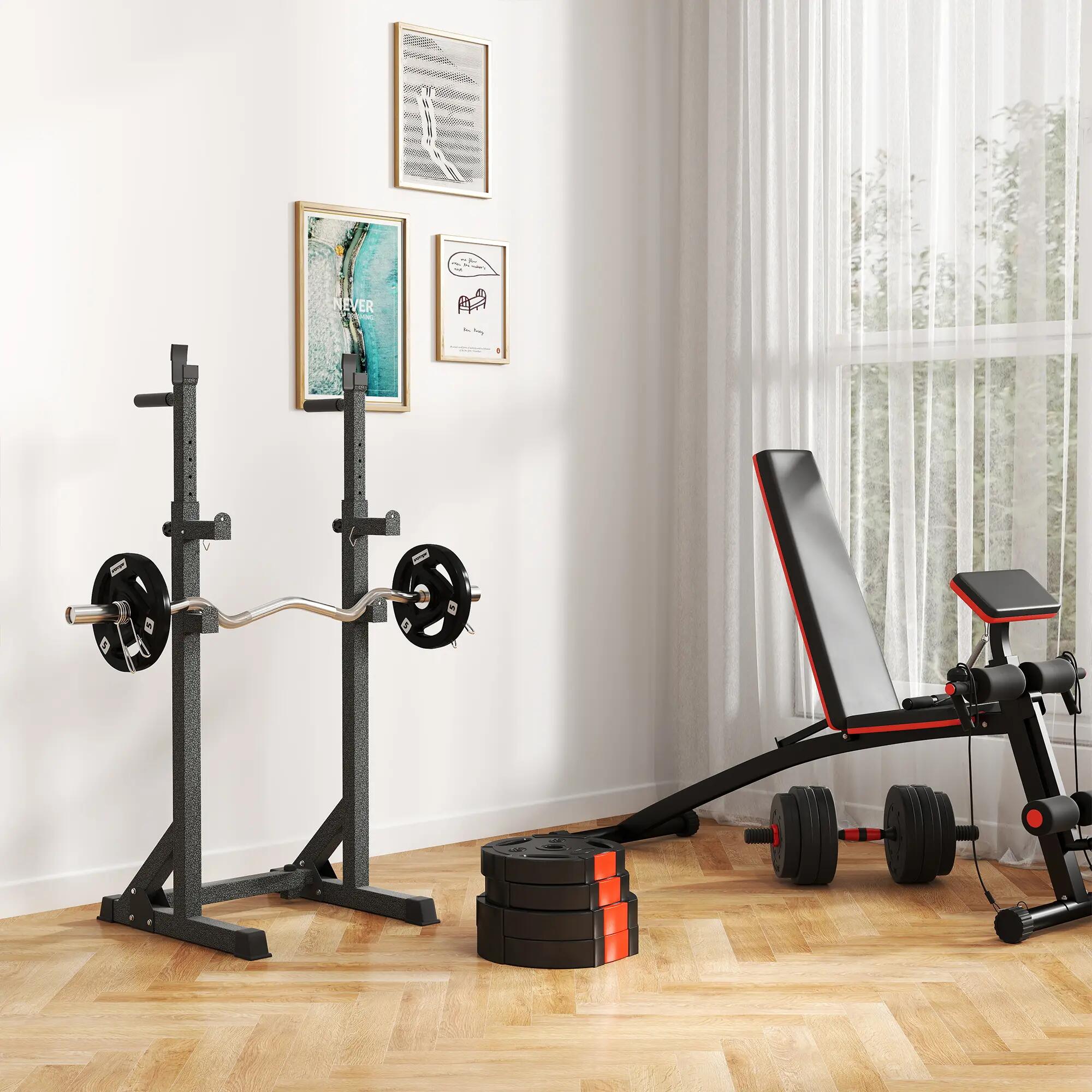 Discos de Pesas SPORTNOW 34x34x6 cm Negro 4/6