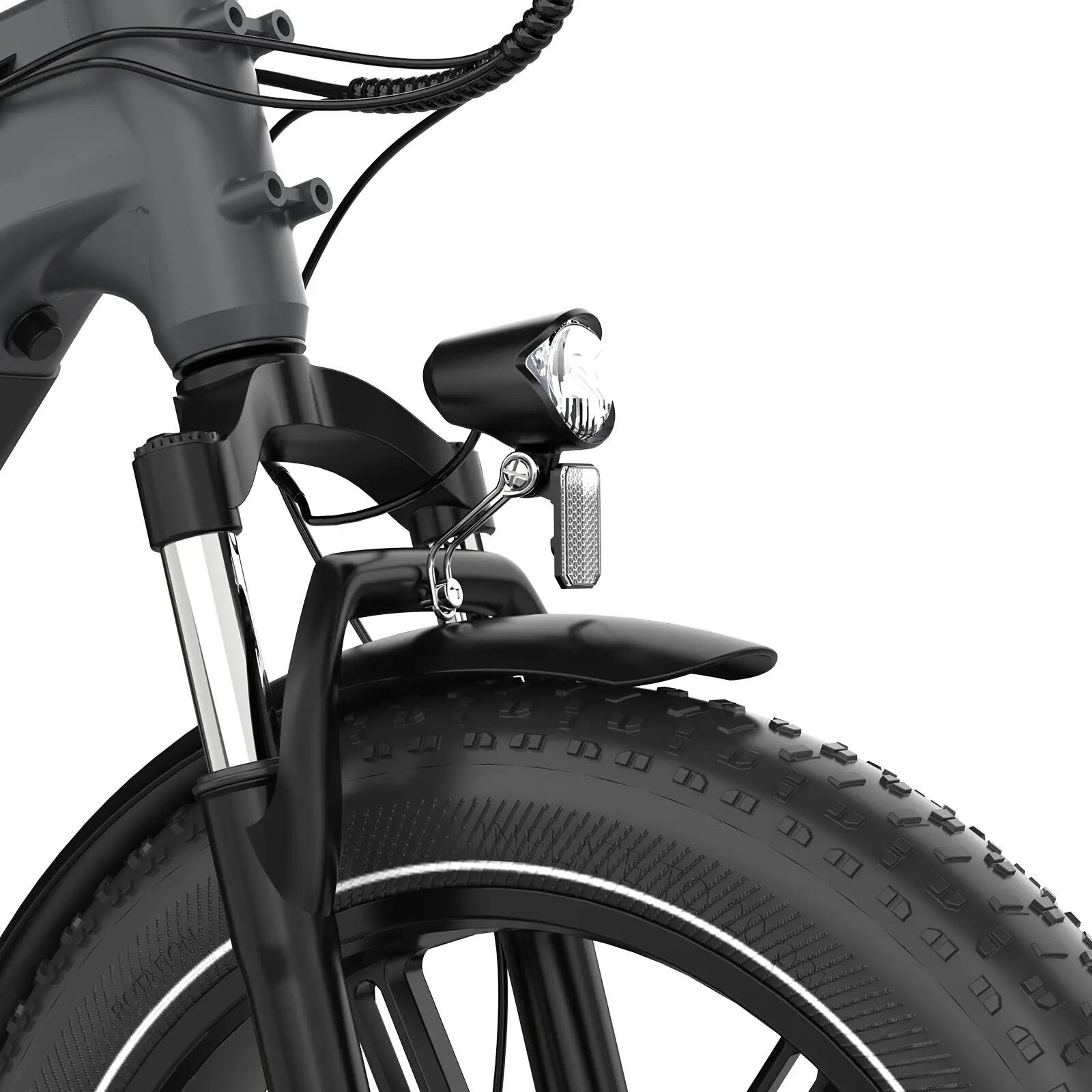 Vélo électrique Fat Bike ECO R6 20x4.0, batterie 48V 8/9