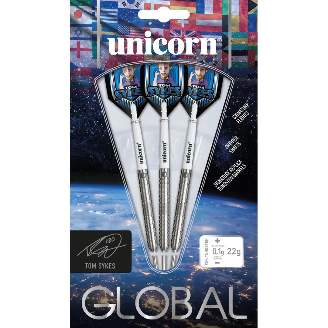 Tom Sykes 90% Tungsten Dartpijlen 6/6