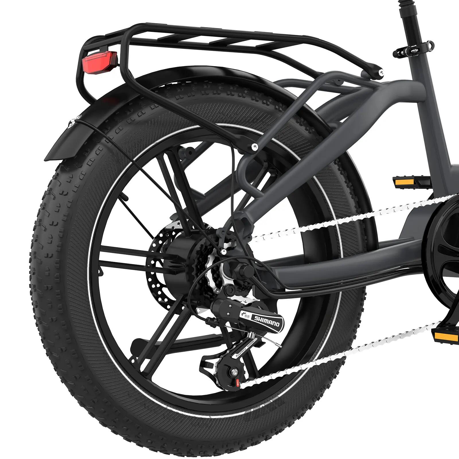 Vélo électrique Fat Bike ECO R6 20x4.0, batterie 48V 5/9