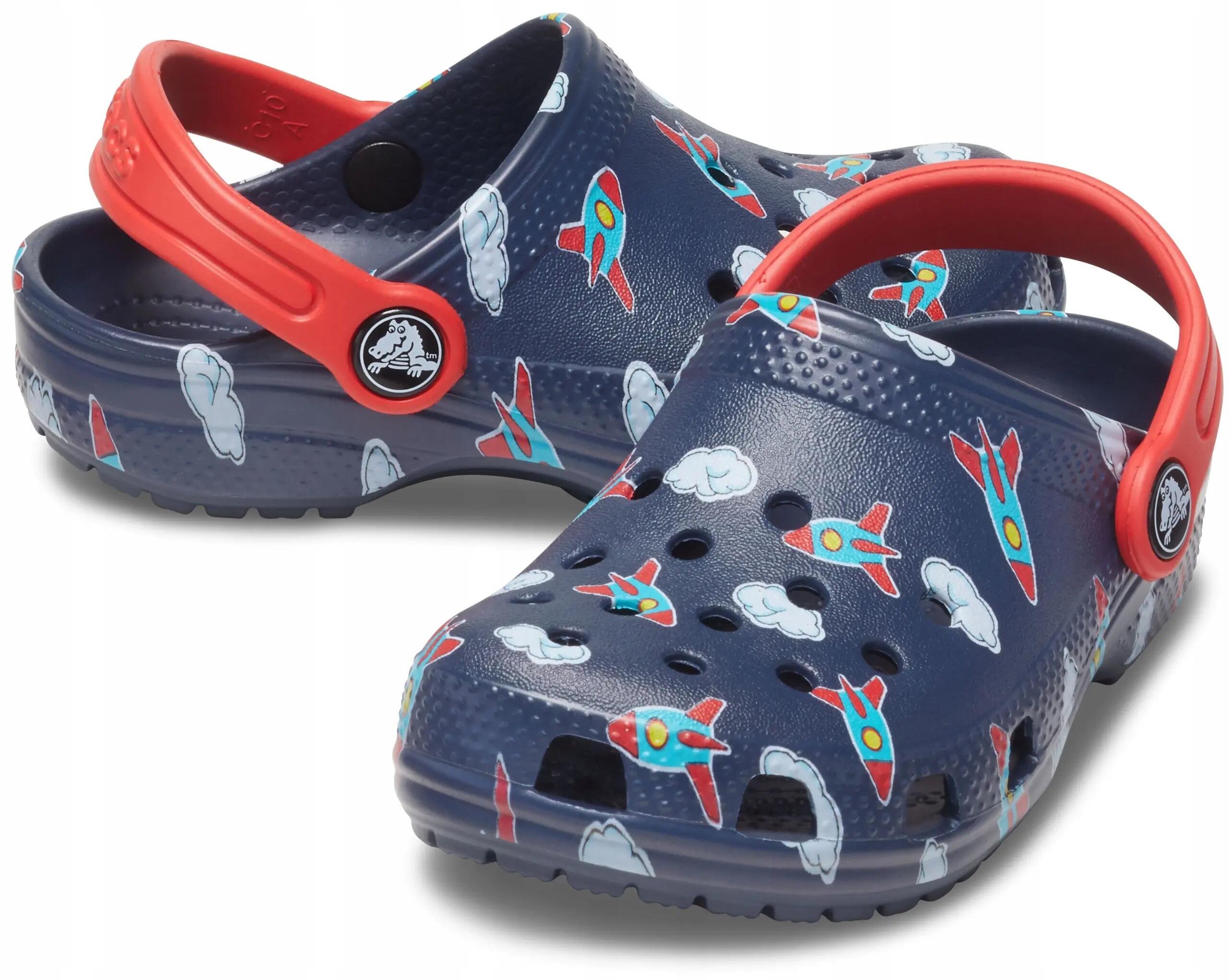 Chodaki Dla Dzieci Crocs Classic Toddler Printed Clog 2/6