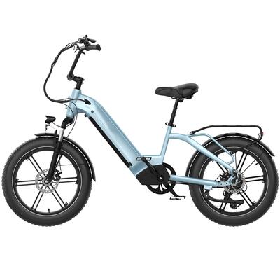 Elektrische fatbike 20x4.0, 48v 15,6ah accu, lage instap,7 versnellingen,r6