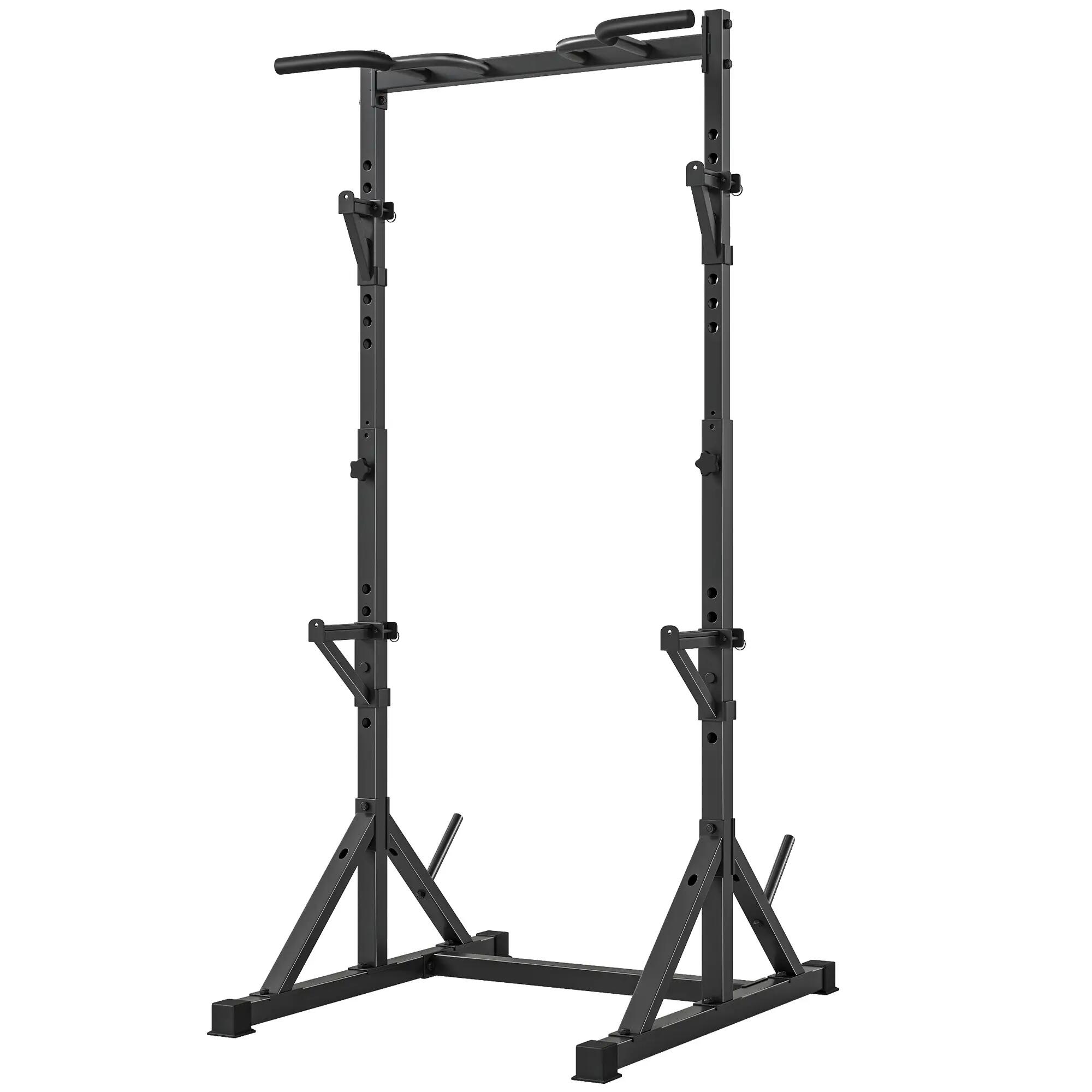 Tour de musculation autoportante avec supports pour haltères, en acier, supporta 2/9