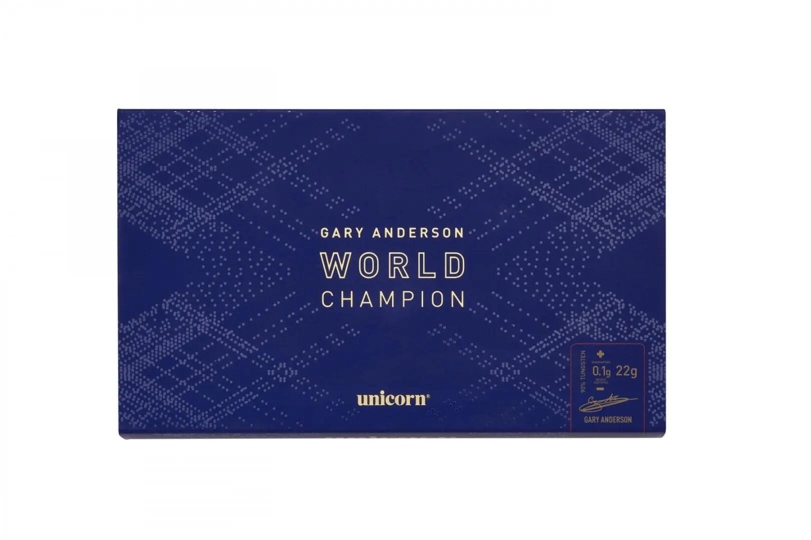 W.C Gary Anderson Phase 6 90% Tungsten Dartpijlen 6/6