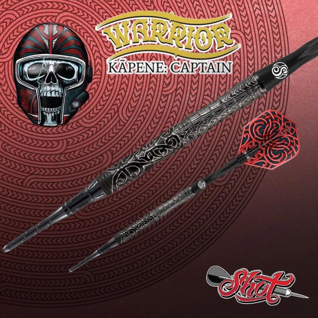 Warrior Kapene 90% Tungsten Softtip Dartpijlen 7/7