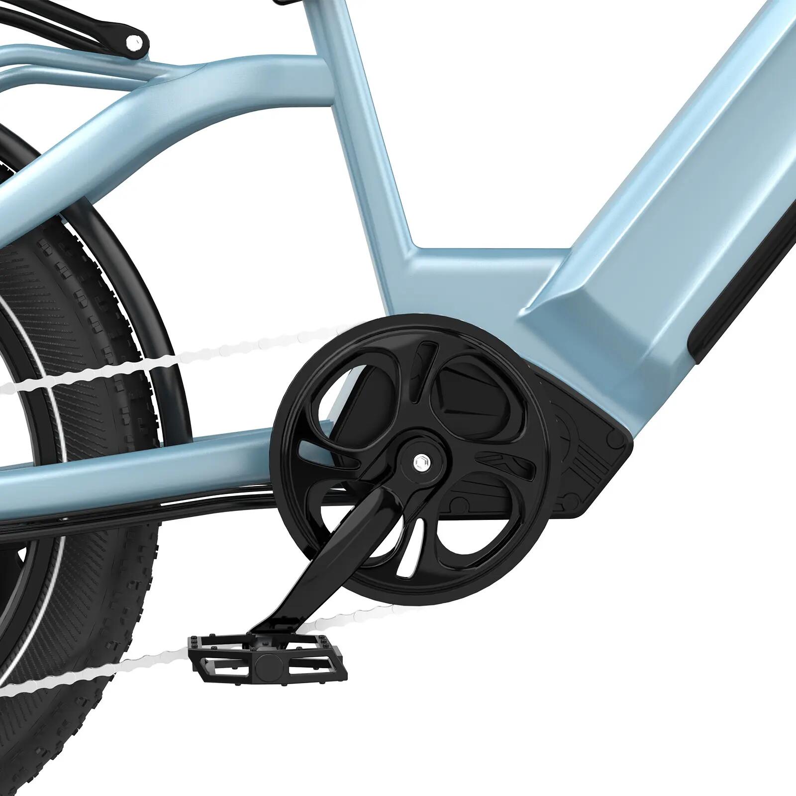 Bicicleta elétrica Fat Bike ECO R6 20x4.0, bateria 48V 6/9
