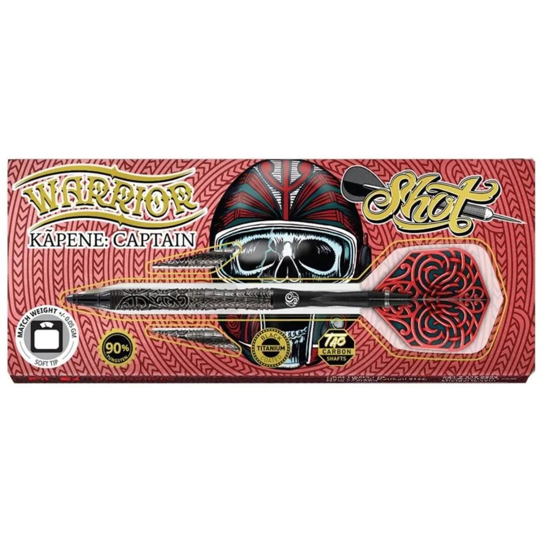 Warrior Kapene 90% Tungsten Softtip Dartpijlen 6/7
