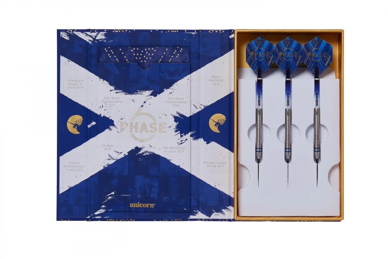W.C Gary Anderson Phase 6 90% Tungsten Dartpijlen 5/6