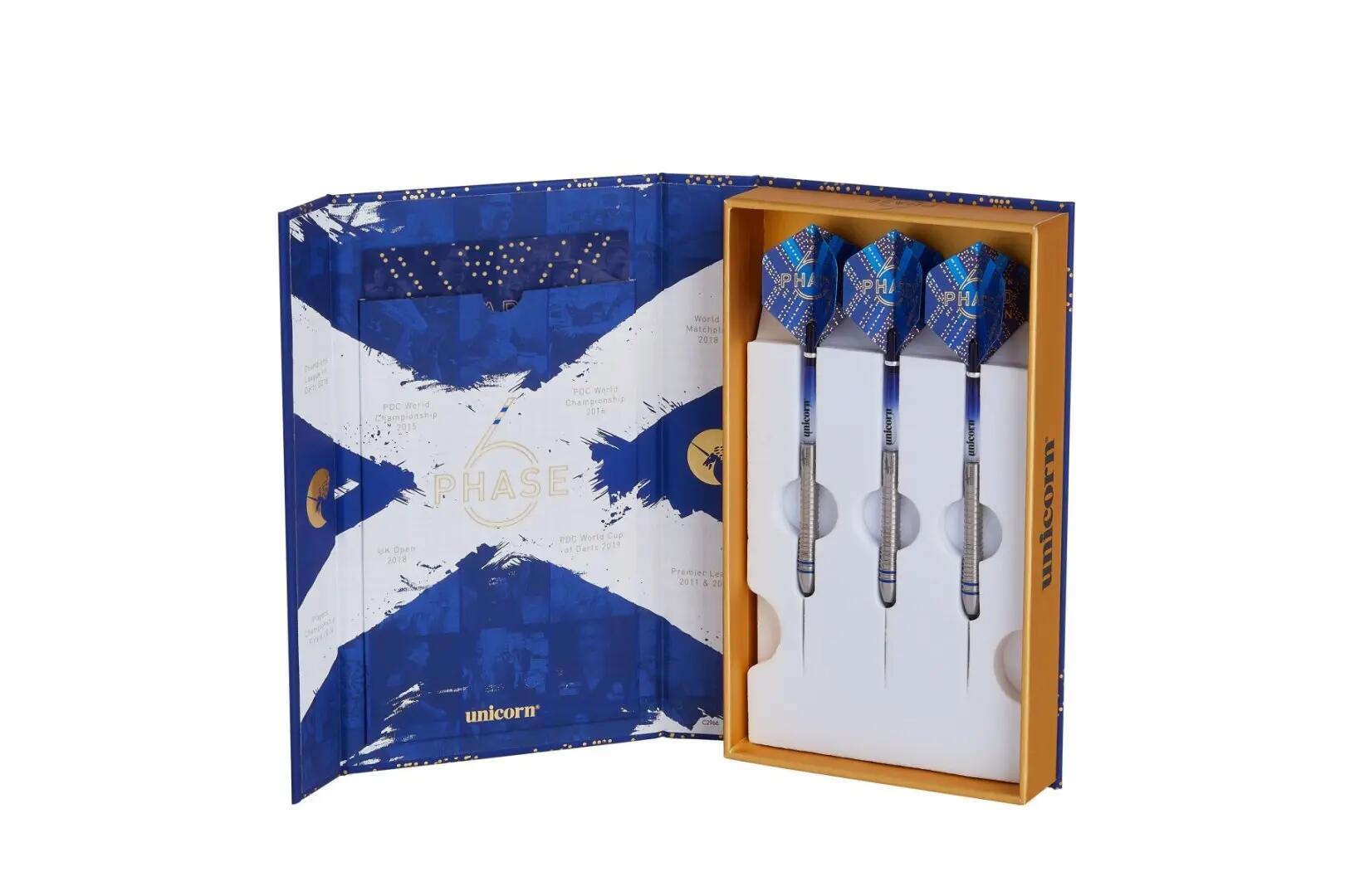 W.C Gary Anderson Phase 6 90% Tungsten Dartpijlen 4/6