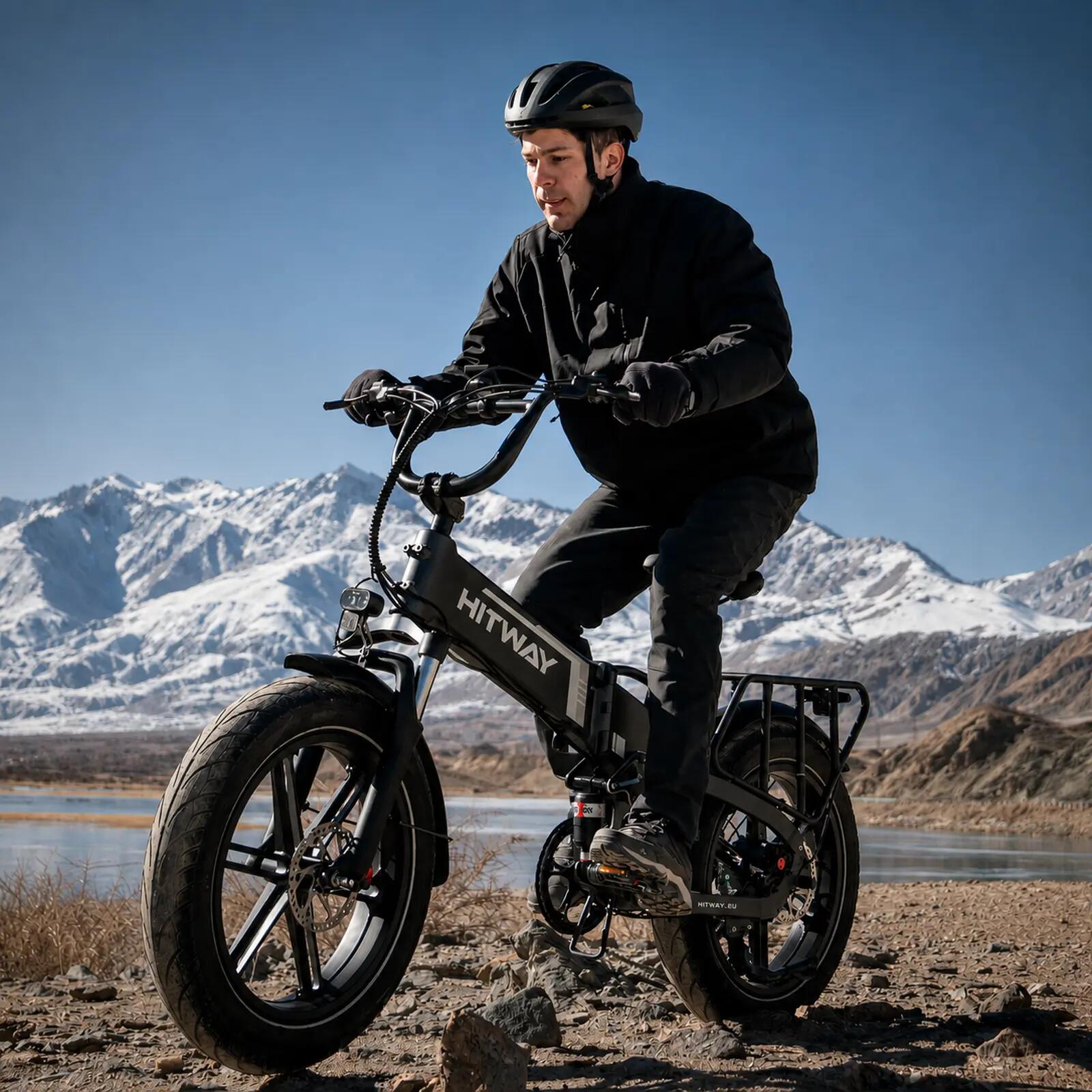 20*4,0" Bicicleta eléctrica plegable fat bike 720Wh 120km hidráulicos BK10SPRO 9/9