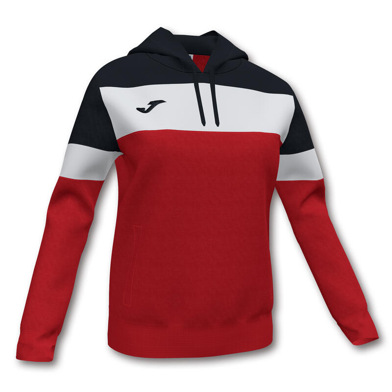 Sudadera Con Capucha Fútbol Niños Joma Crew IV Rojo