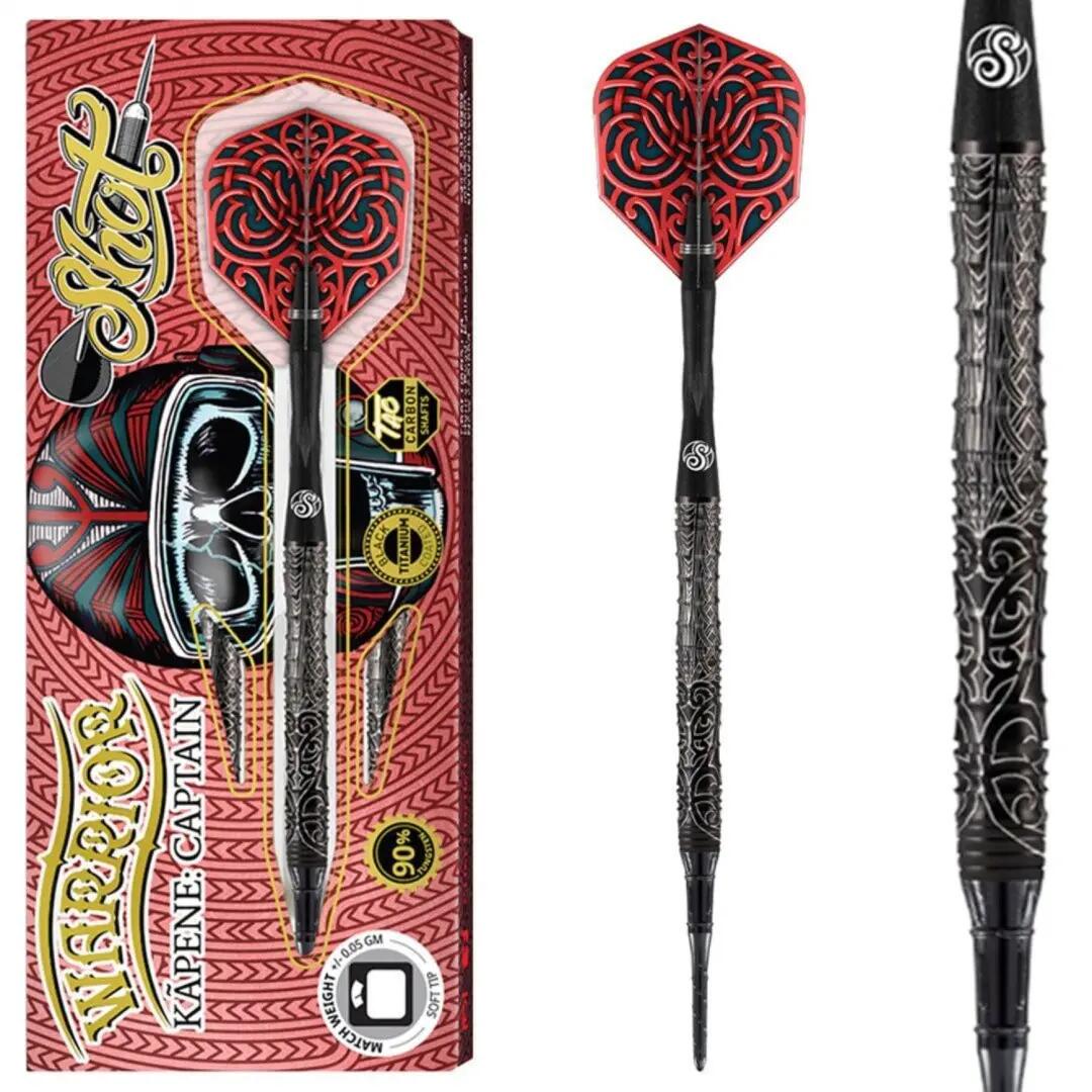 Warrior Kapene 90% Tungsten Softtip Dartpijlen 3/7