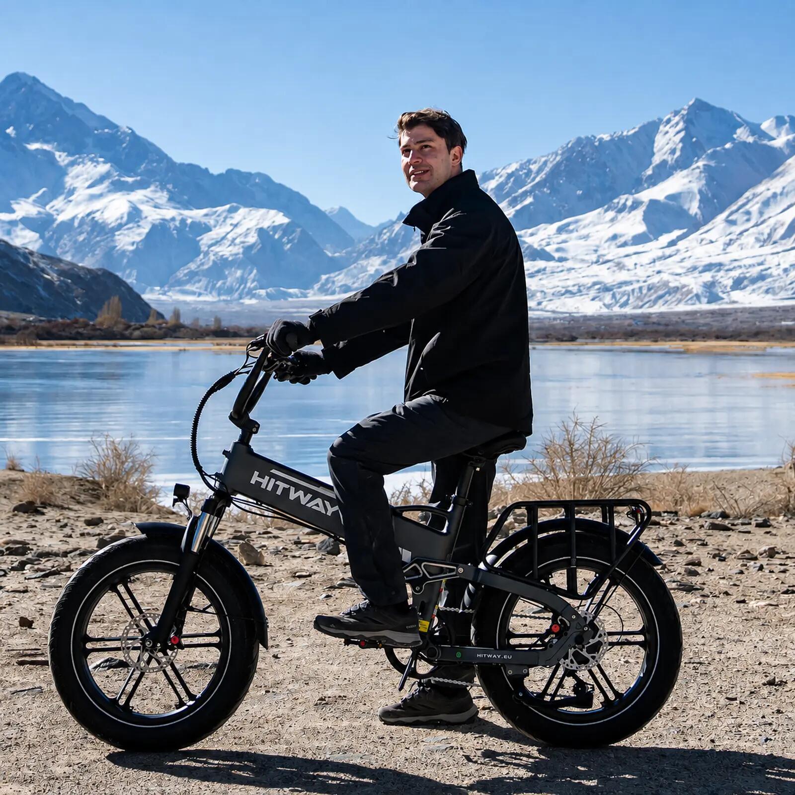 20*4,0" Bicicleta eléctrica plegable fat bike 720Wh 120km hidráulicos BK10SPRO 8/9