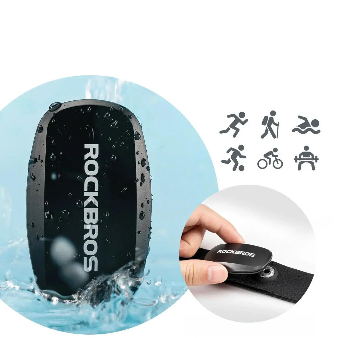 Bluetooth-/ANT+-Herzfrequenzmessgurt IP67 6/6