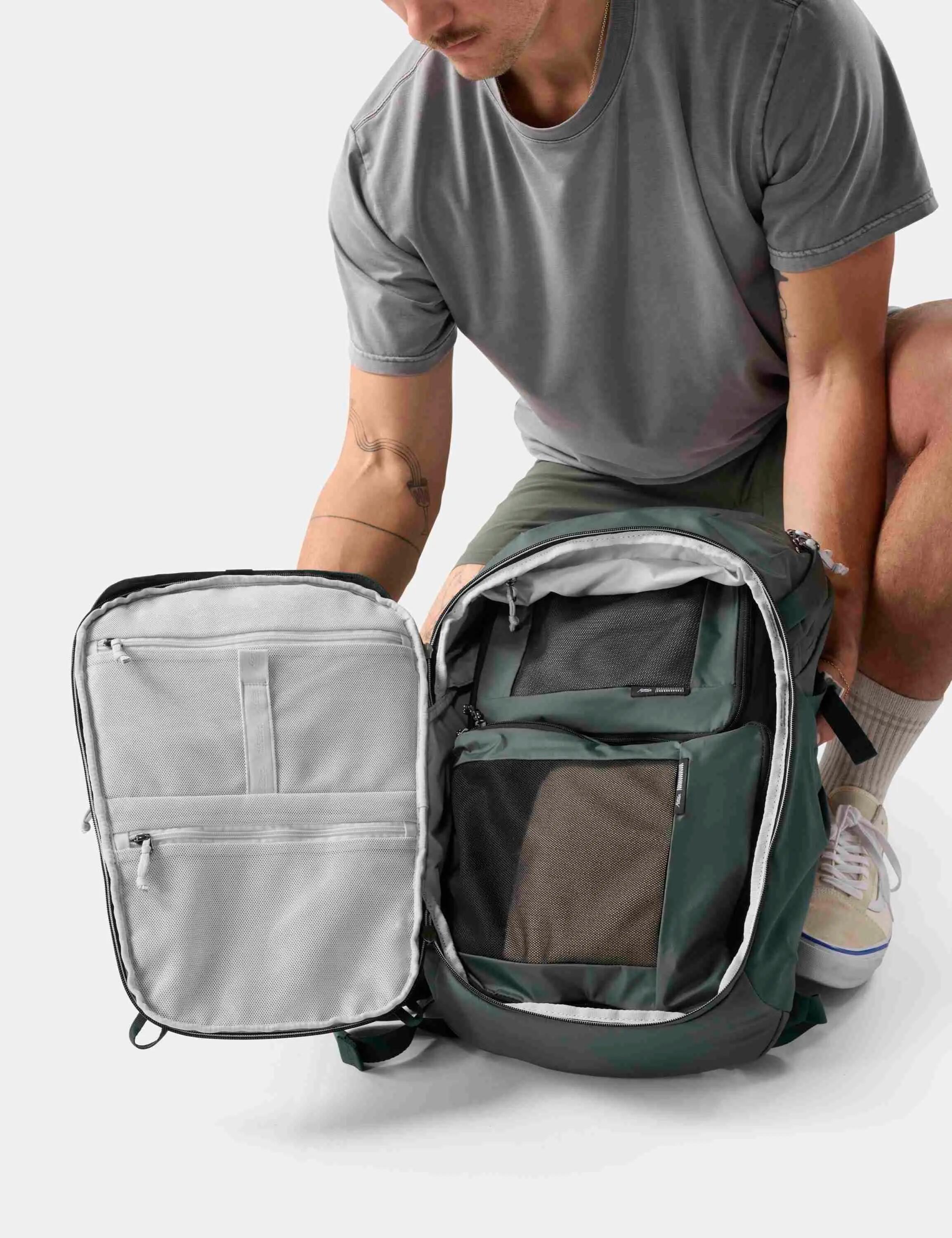 Reisen - packwürfel-set - mesh-sichtfenster, signalinnenfutter 7/8