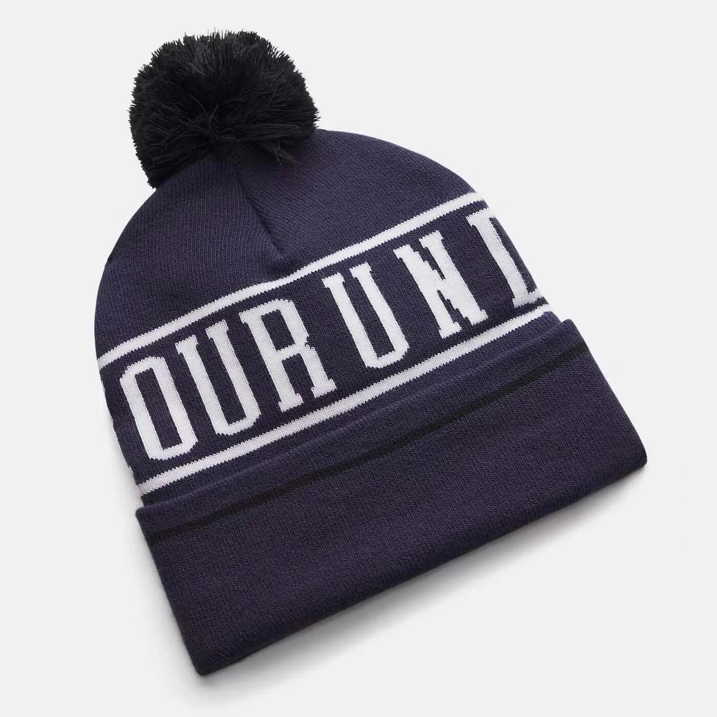 Berretto con pompon UA Halftime Blu notte 3/3